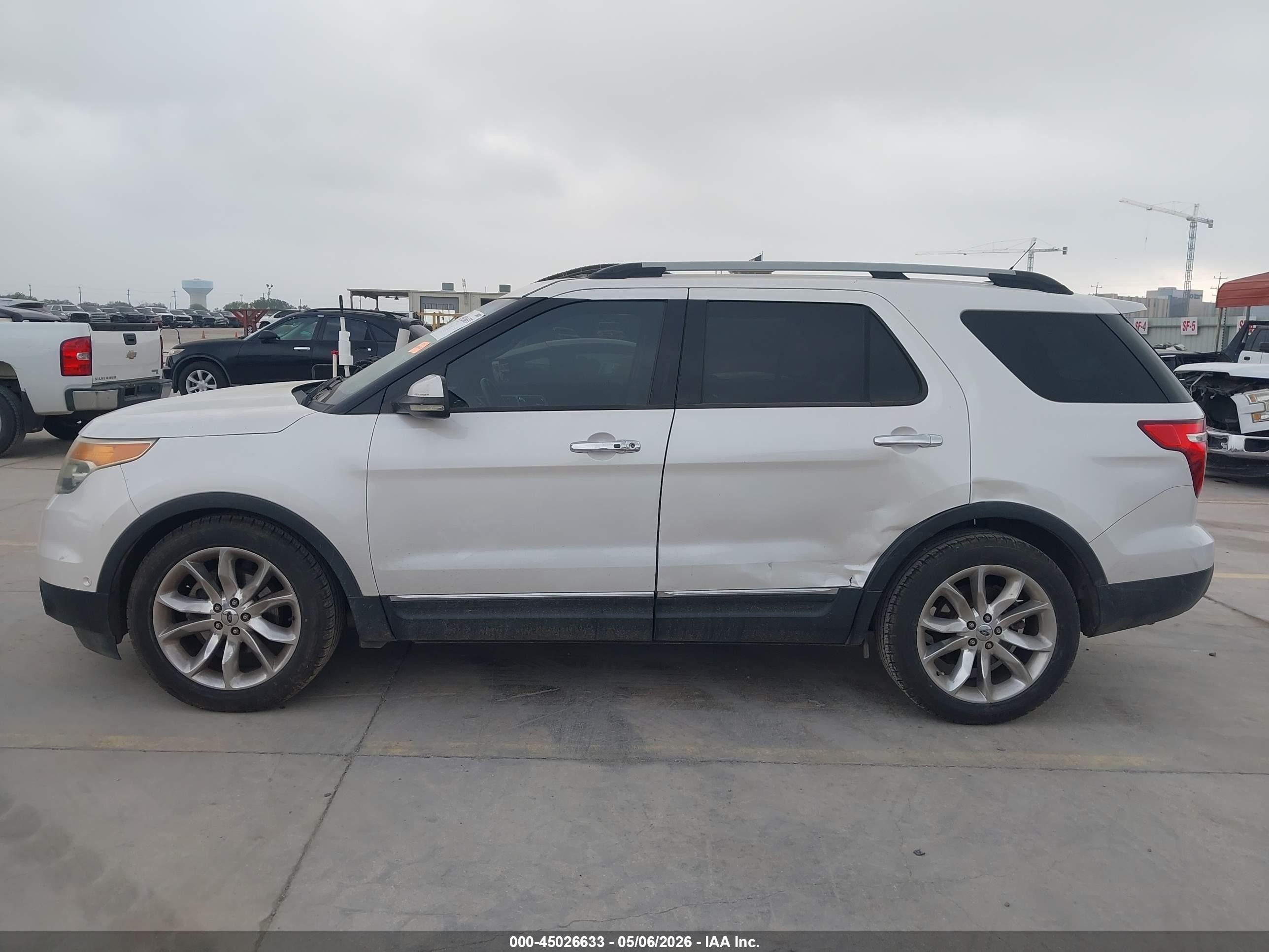 2011 Ford Explorer Limited Белый vin: 1FMHK7F8XBGA21835