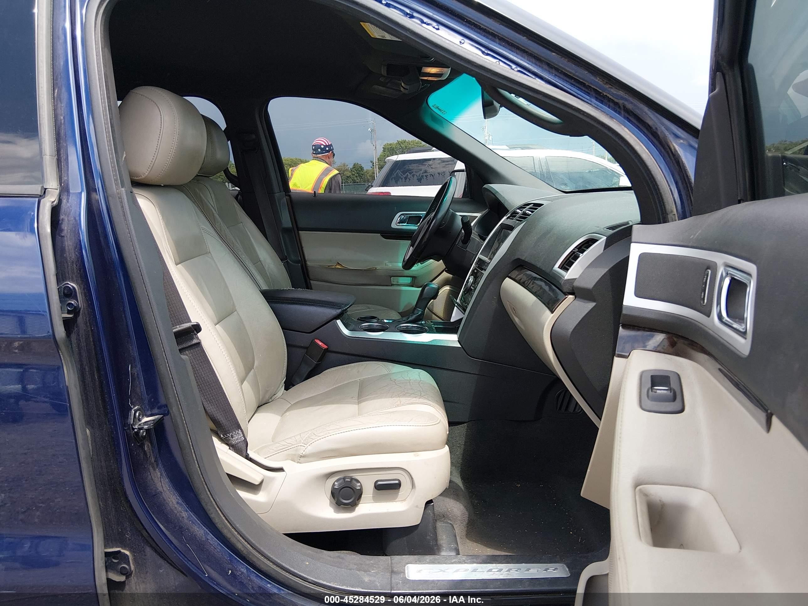 2011 Ford Explorer Limited Blue vin: 1FMHK7F8XBGA22497