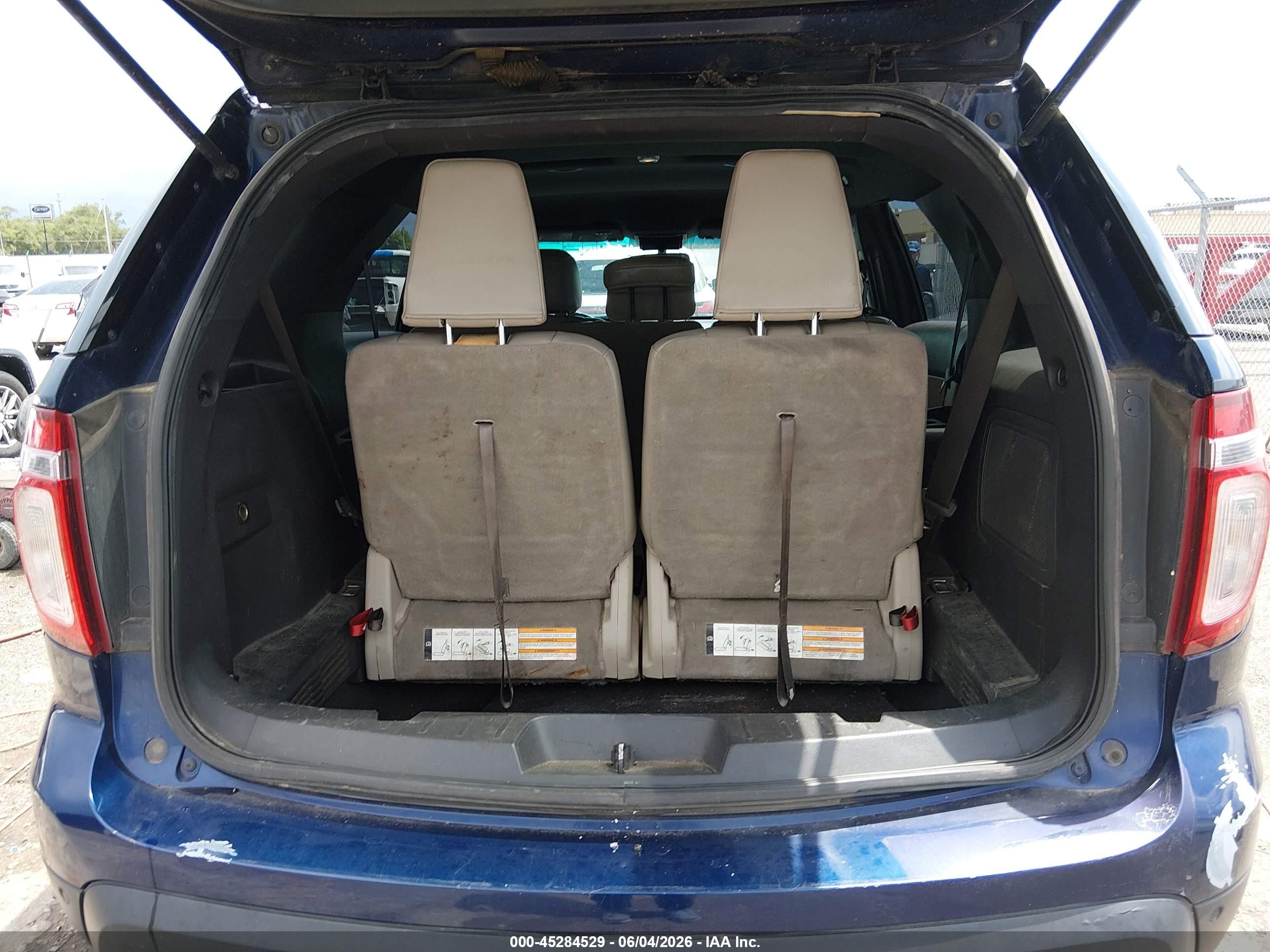 2011 Ford Explorer Limited Blue vin: 1FMHK7F8XBGA22497