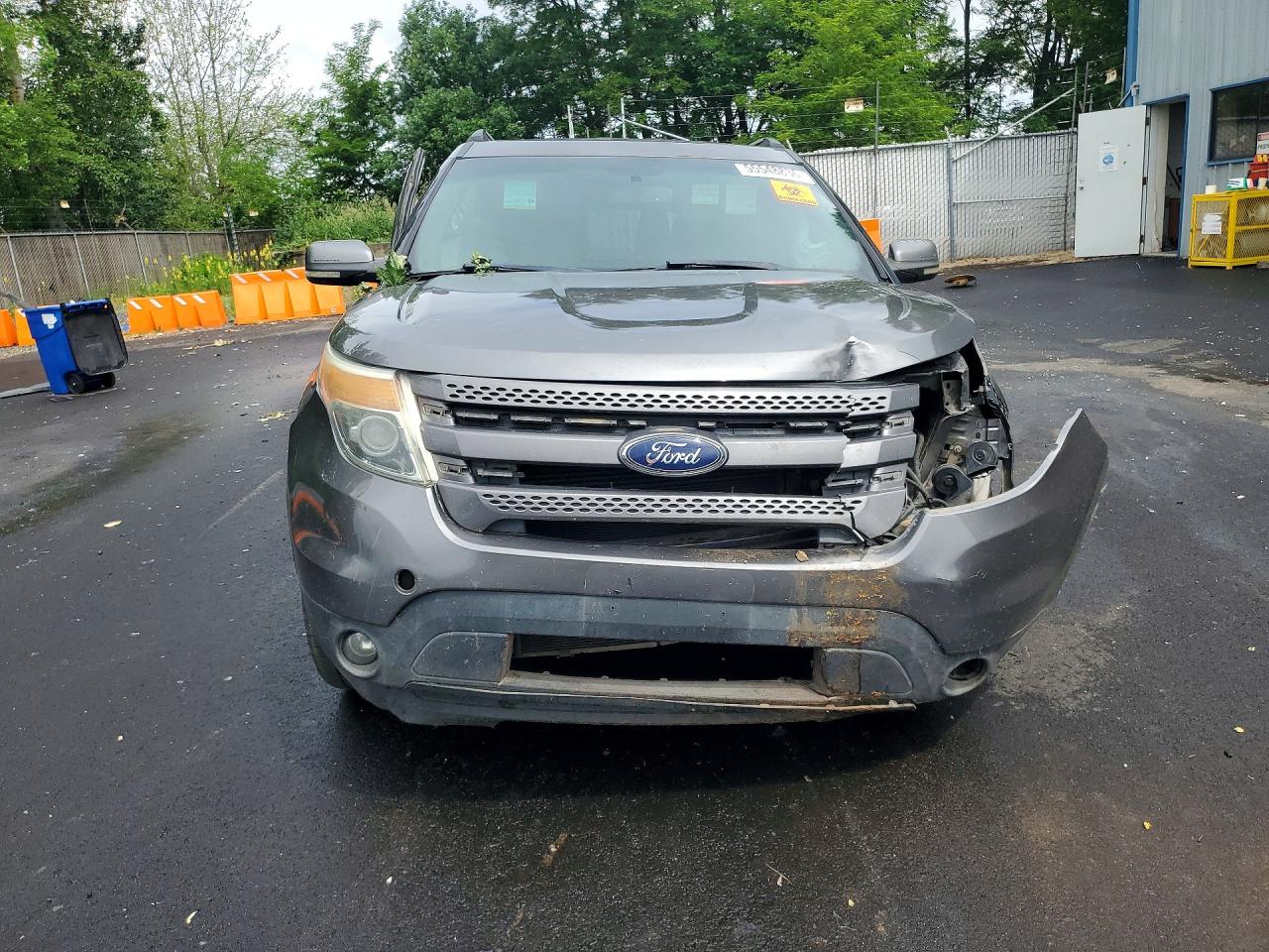 2011 Ford Explorer Limited Серый vin: 1FMHK7F8XBGA51501