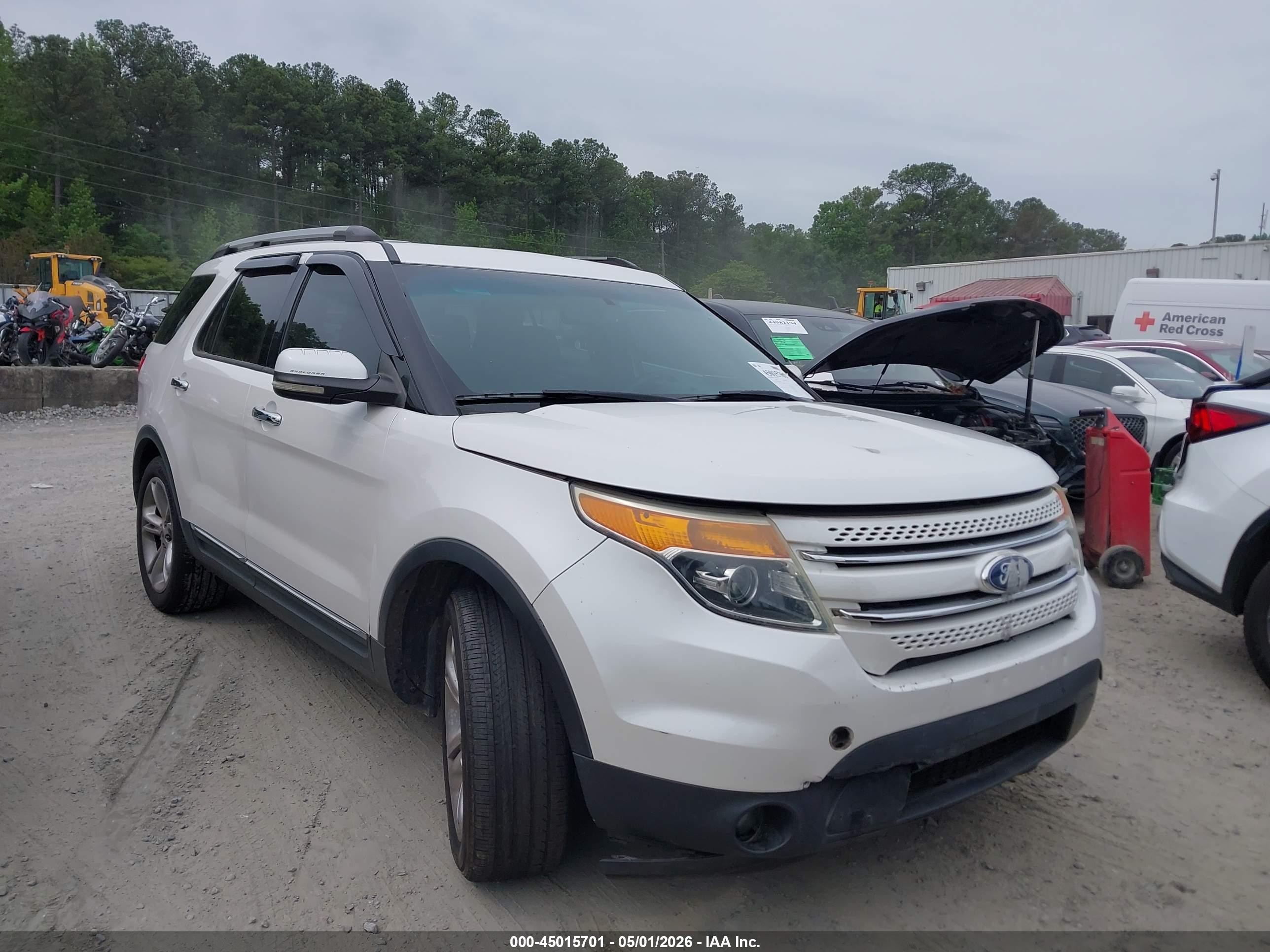 2011 Ford Explorer Limited Белый vin: 1FMHK7F8XBGA82019