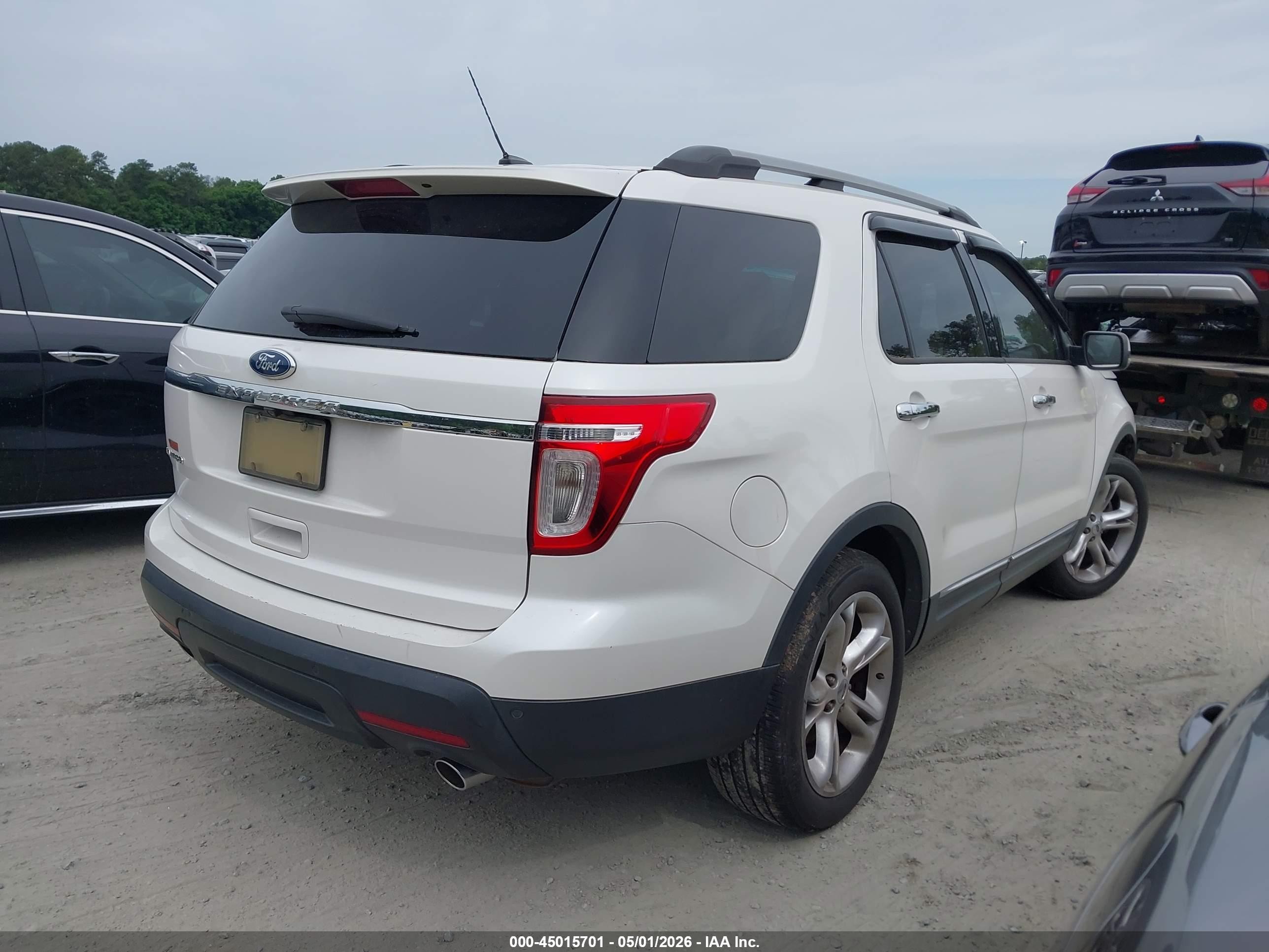 2011 Ford Explorer Limited Белый vin: 1FMHK7F8XBGA82019