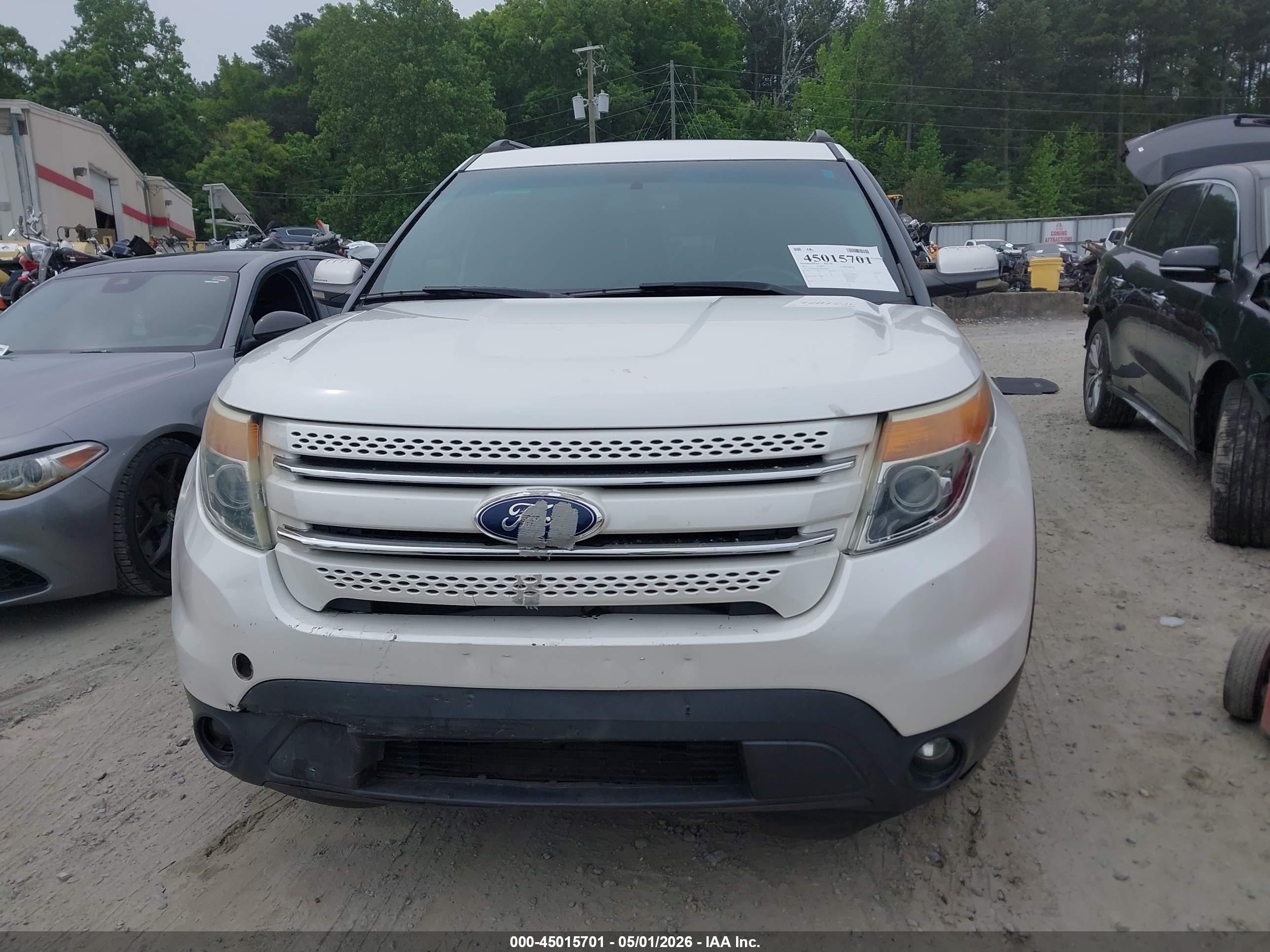 2011 Ford Explorer Limited Белый vin: 1FMHK7F8XBGA82019