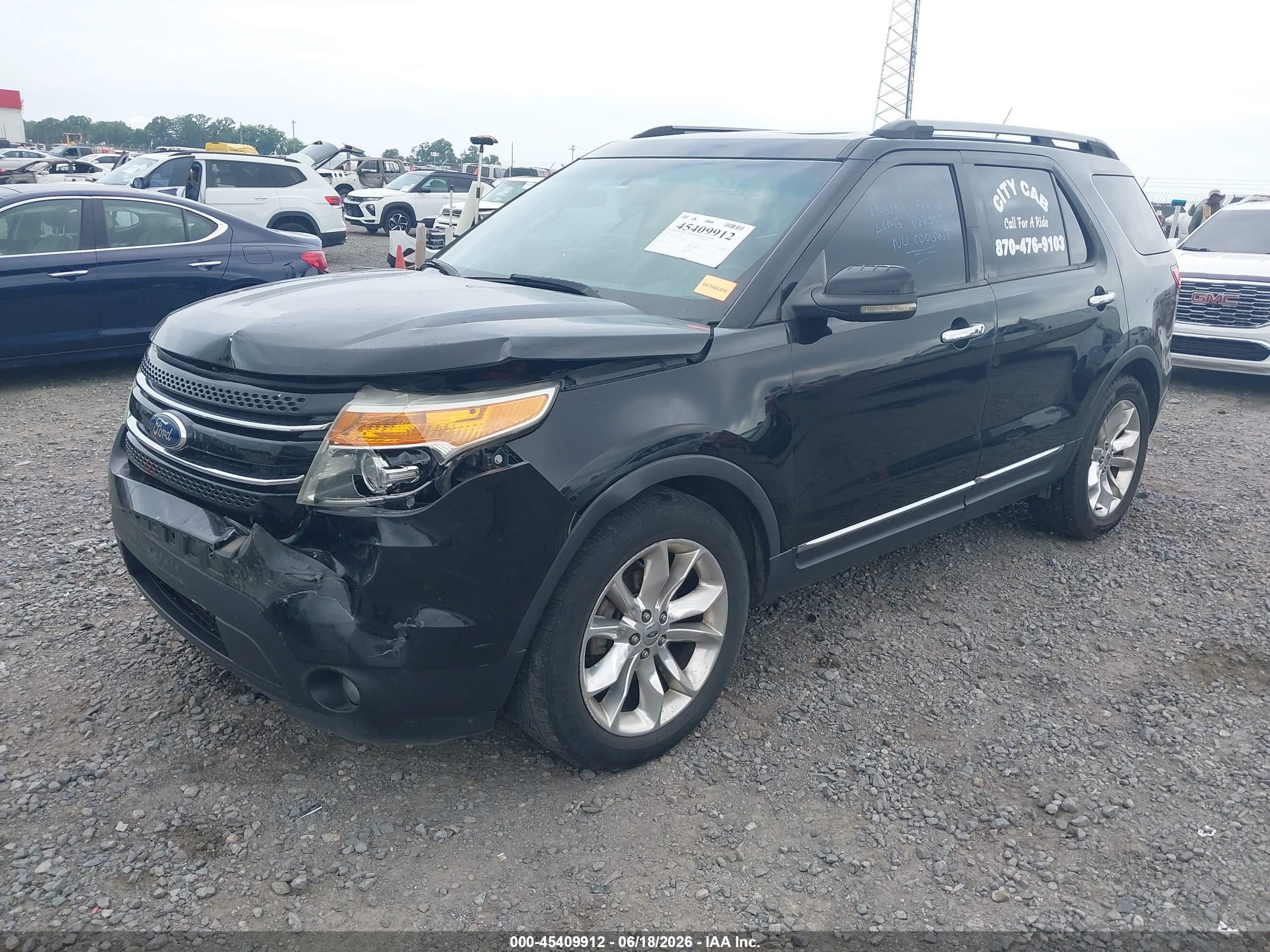 2011 Ford Explorer Limited Black vin: 1FMHK7F8XBGA82876