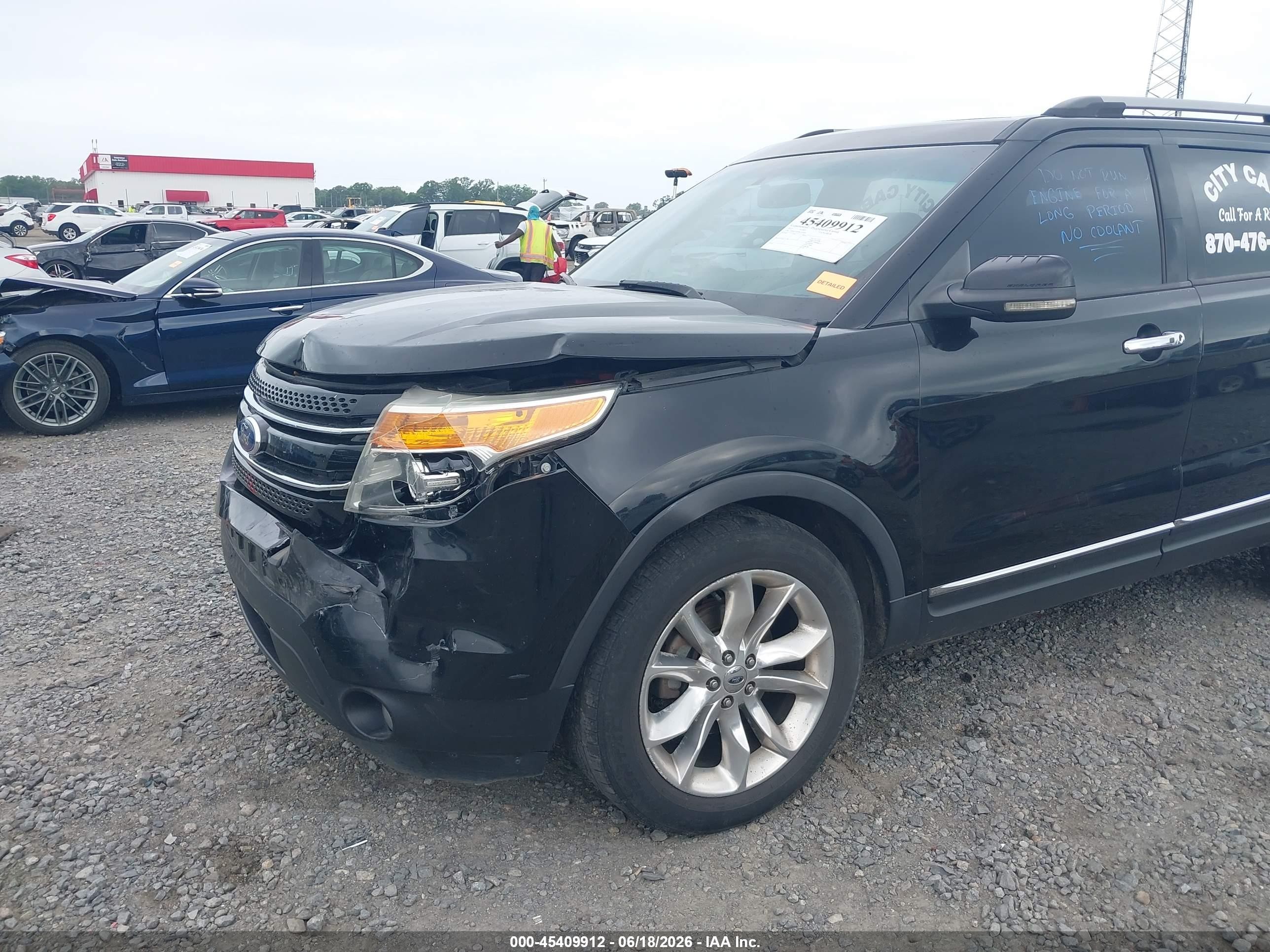 2011 Ford Explorer Limited Black vin: 1FMHK7F8XBGA82876