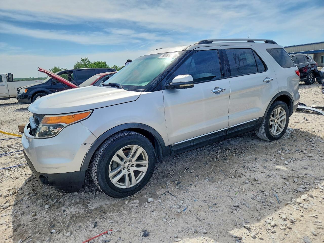 2012 Ford Explorer Limited Silver vin: 1FMHK7F8XCGA50804