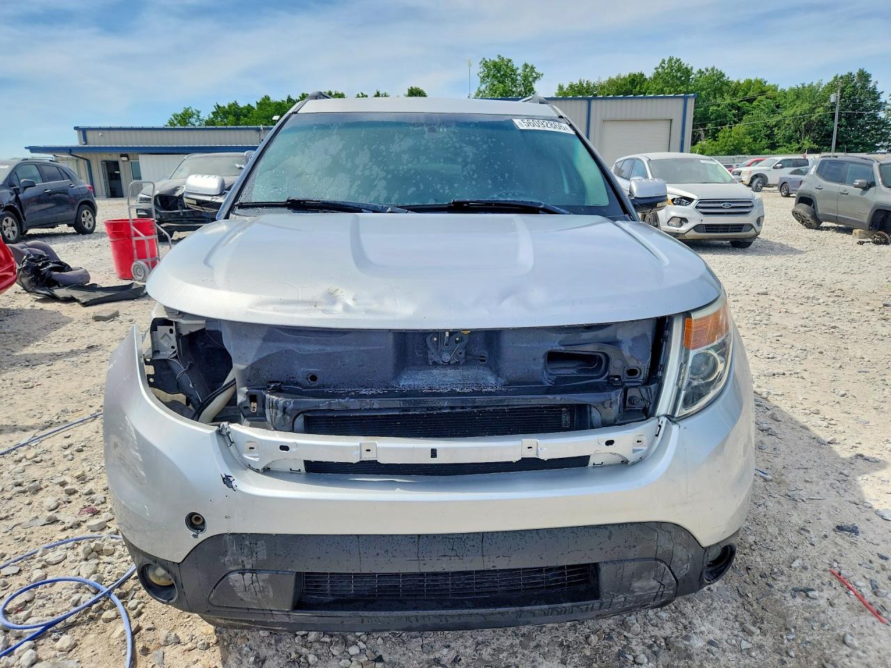 2012 Ford Explorer Limited Silver vin: 1FMHK7F8XCGA50804