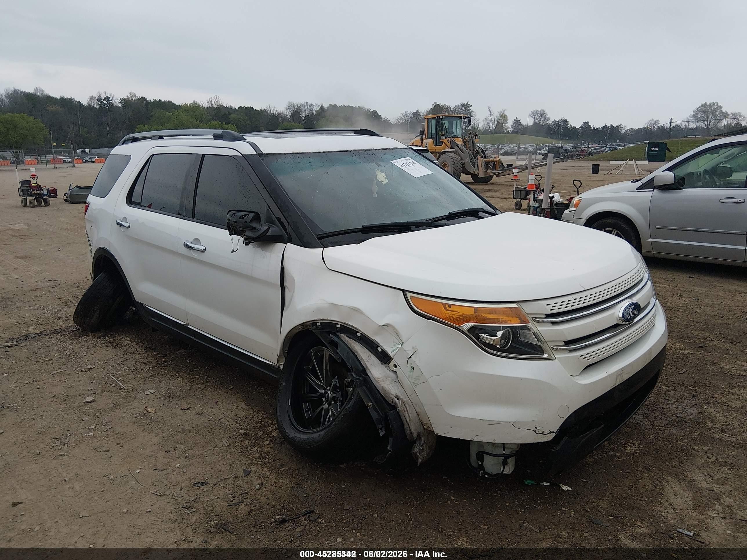 2012 Ford Explorer Limited White vin: 1FMHK7F8XCGA90204