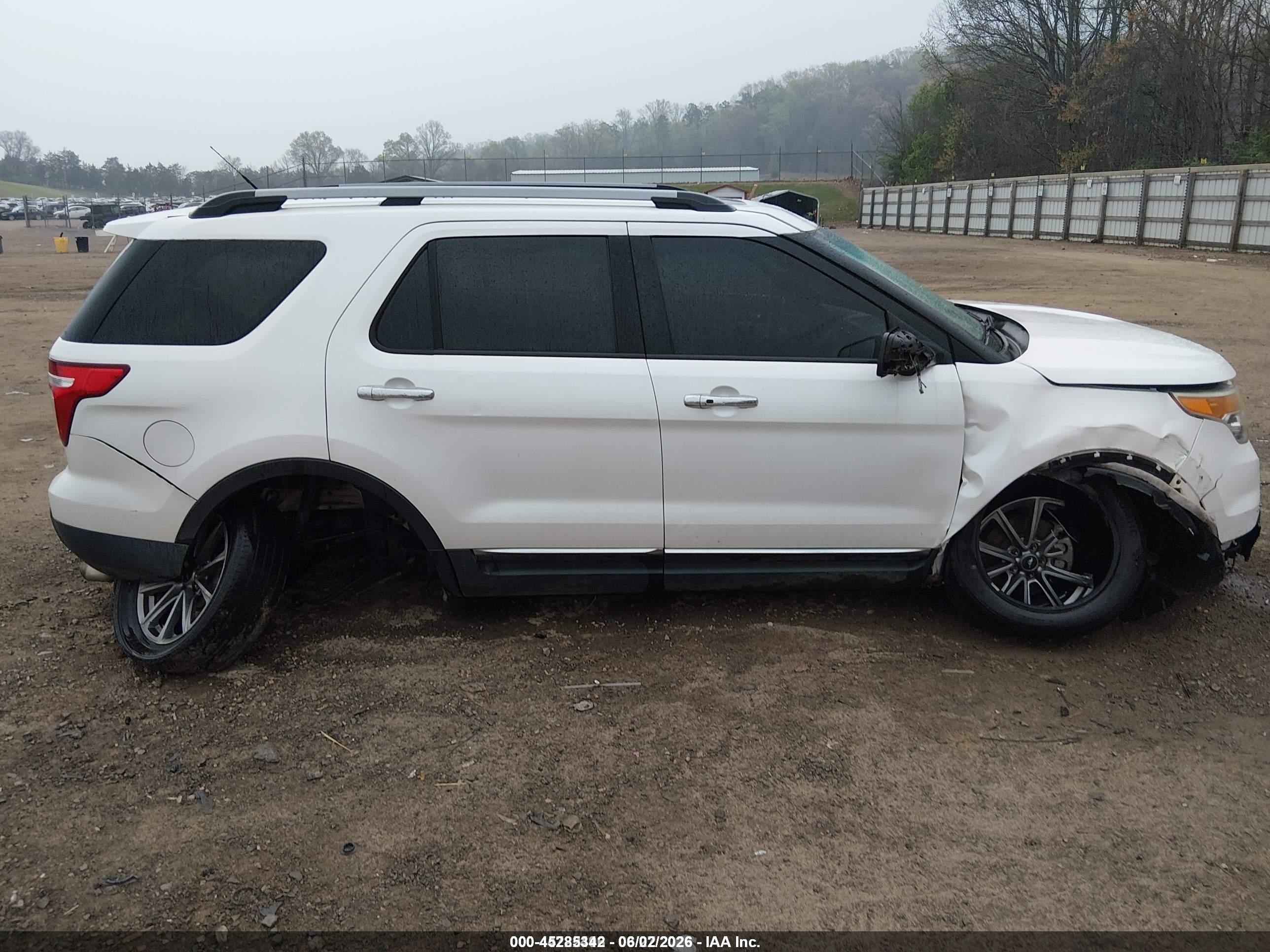 2012 Ford Explorer Limited White vin: 1FMHK7F8XCGA90204