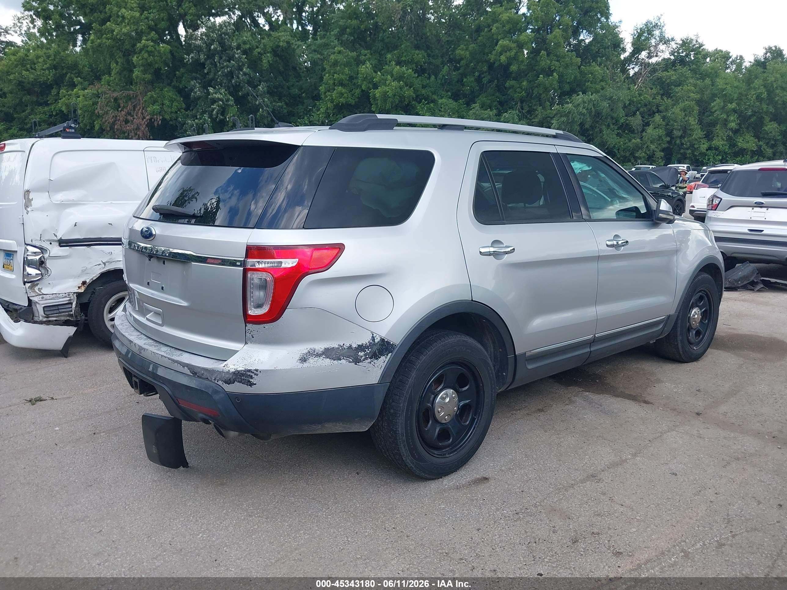 2012 Ford Explorer Limited Silver vin: 1FMHK7F8XCGA95225