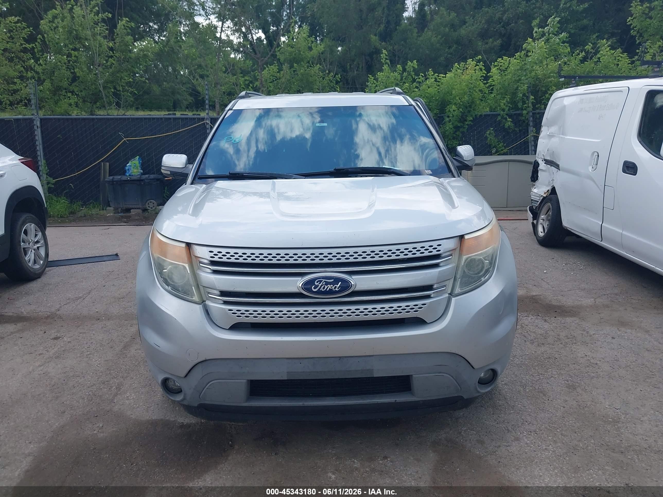 2012 Ford Explorer Limited Silver vin: 1FMHK7F8XCGA95225