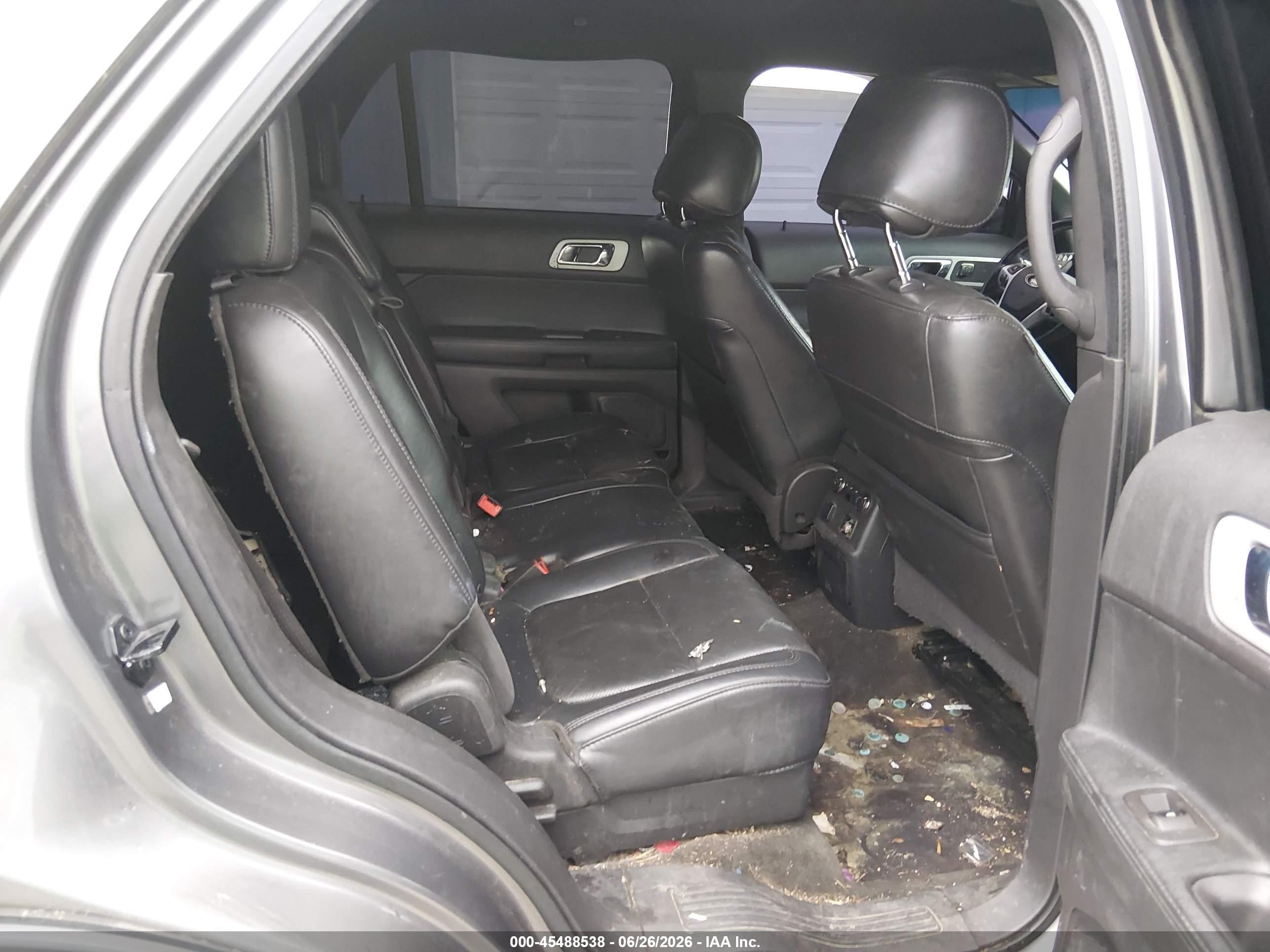 2012 Ford Explorer Limited Gray vin: 1FMHK7F92CGA66939