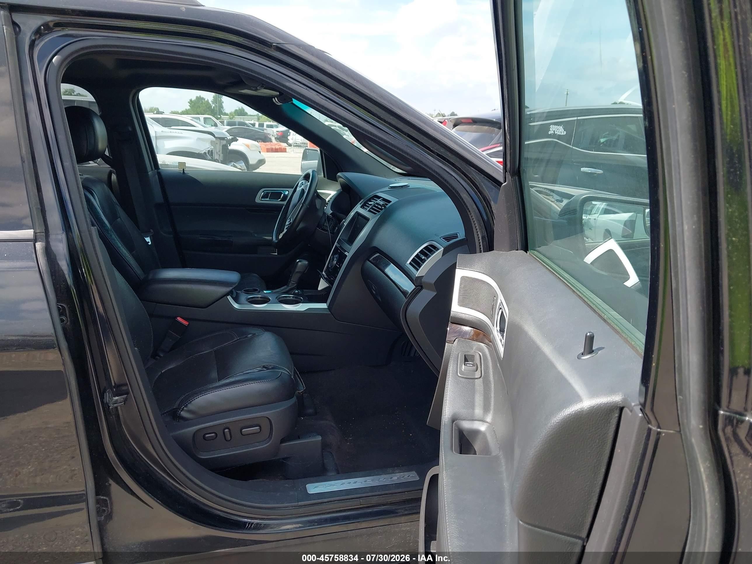 2012 Ford Explorer Limited Черный vin: 1FMHK7F95CGA93388
