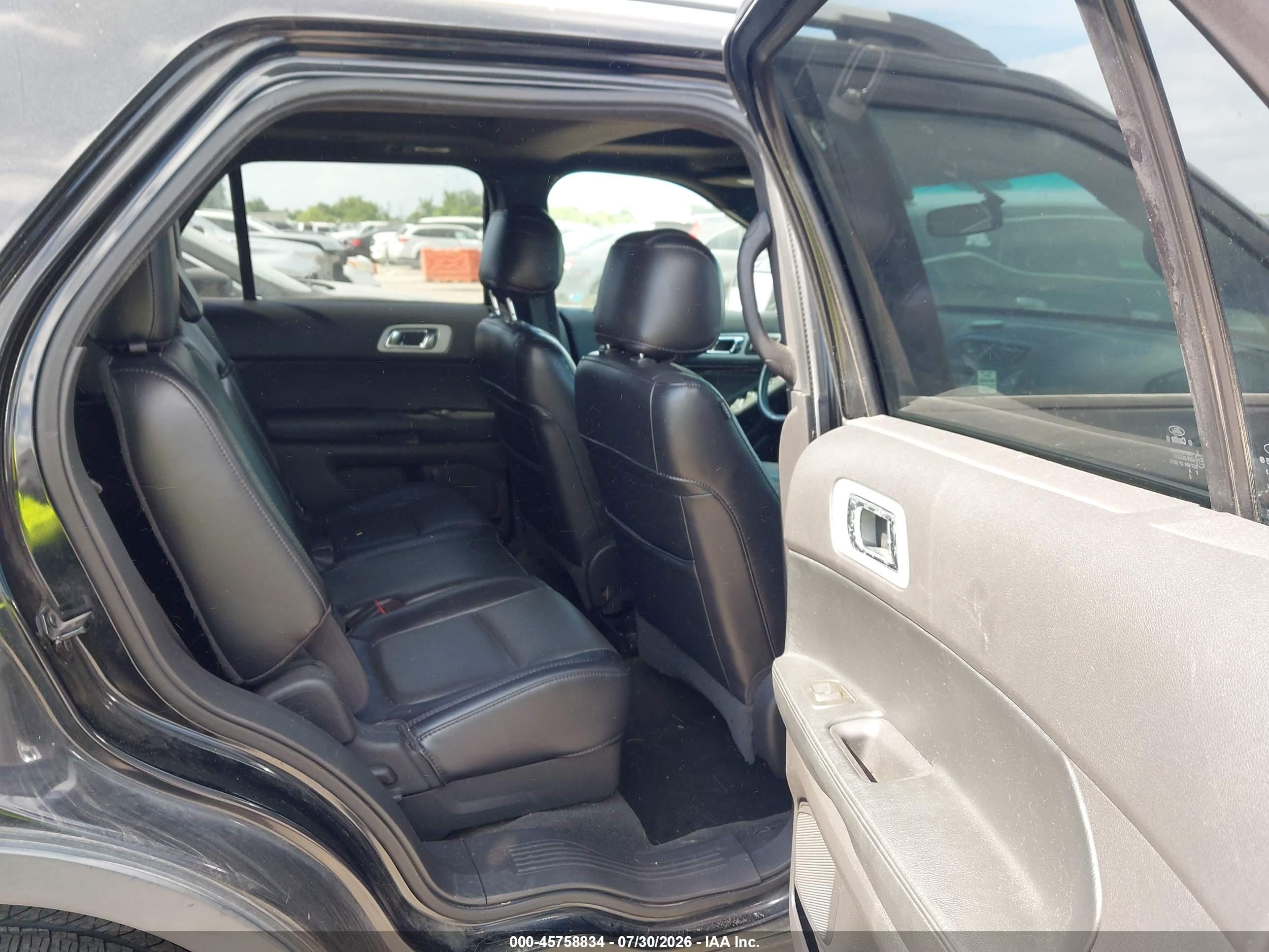 2012 Ford Explorer Limited Черный vin: 1FMHK7F95CGA93388