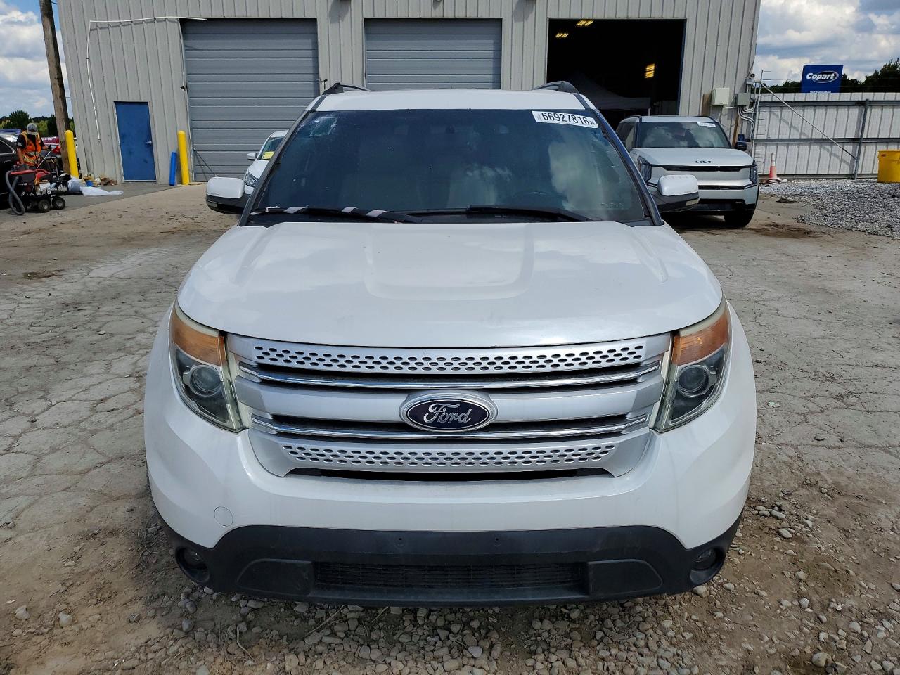 2012 Ford Explorer Limited White vin: 1FMHK7F95CGA99790