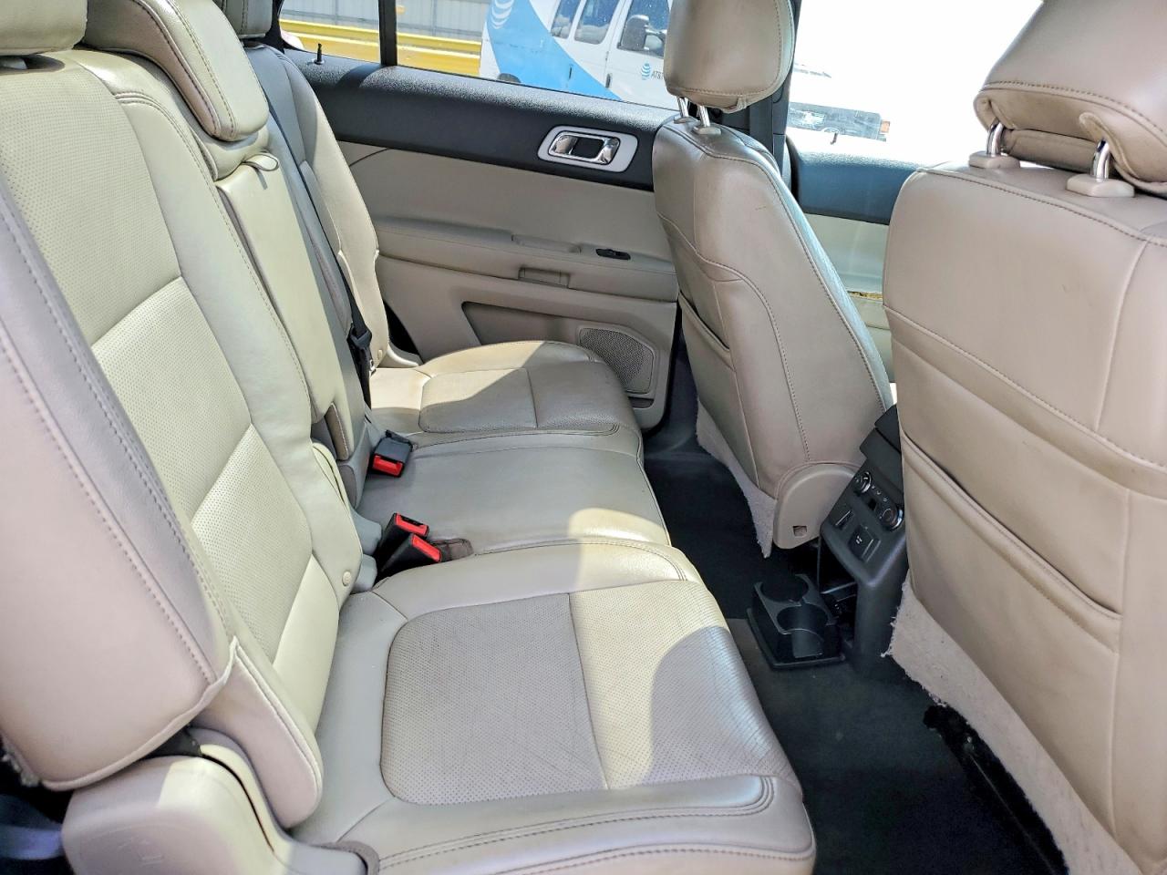 2012 Ford Explorer Limited White vin: 1FMHK7F95CGA99790