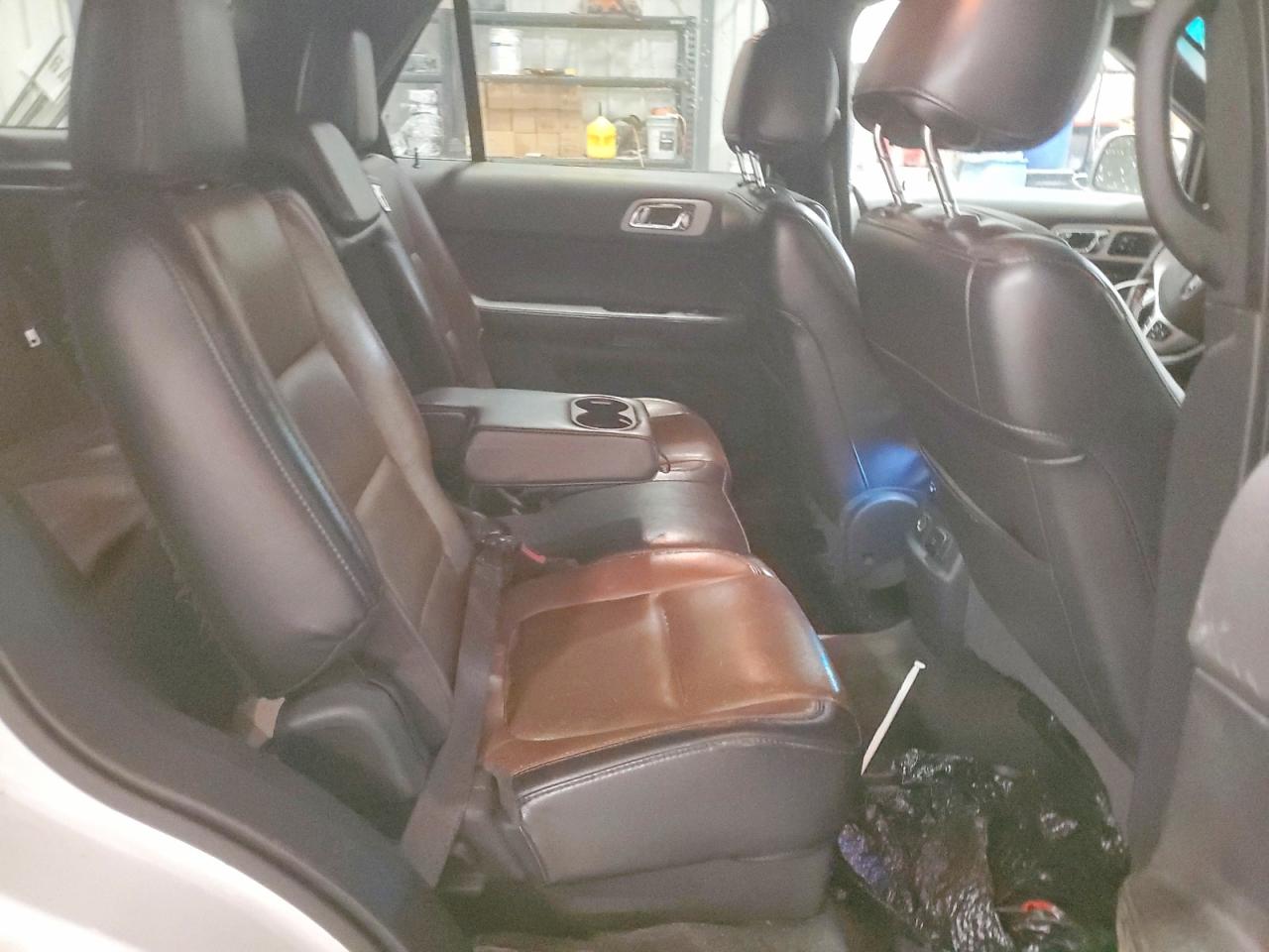 2012 Ford Explorer Limited White vin: 1FMHK7F96CGA03763