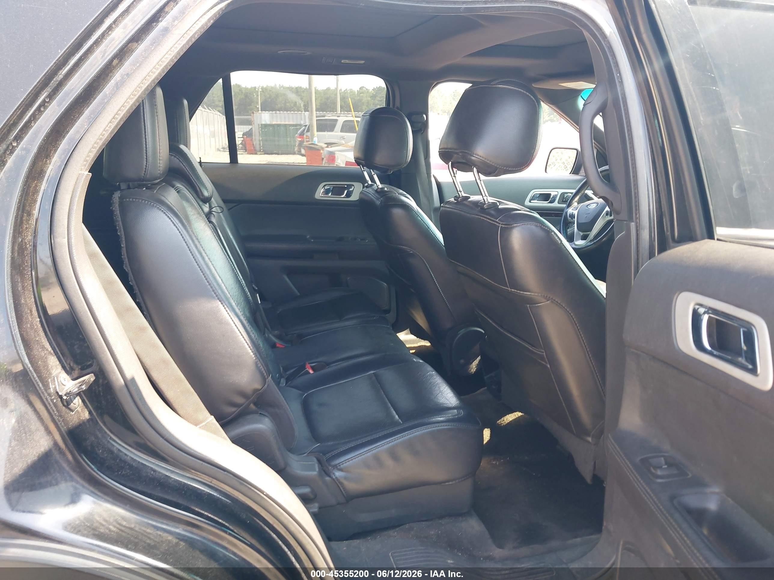 2012 Ford Explorer Limited Черный vin: 1FMHK7F99CGA68588