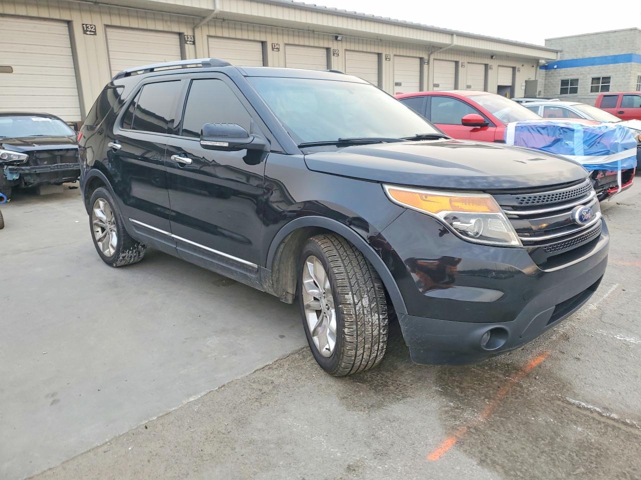 2012 Ford Explorer Limited Black vin: 1FMHK7F9XCGA01370