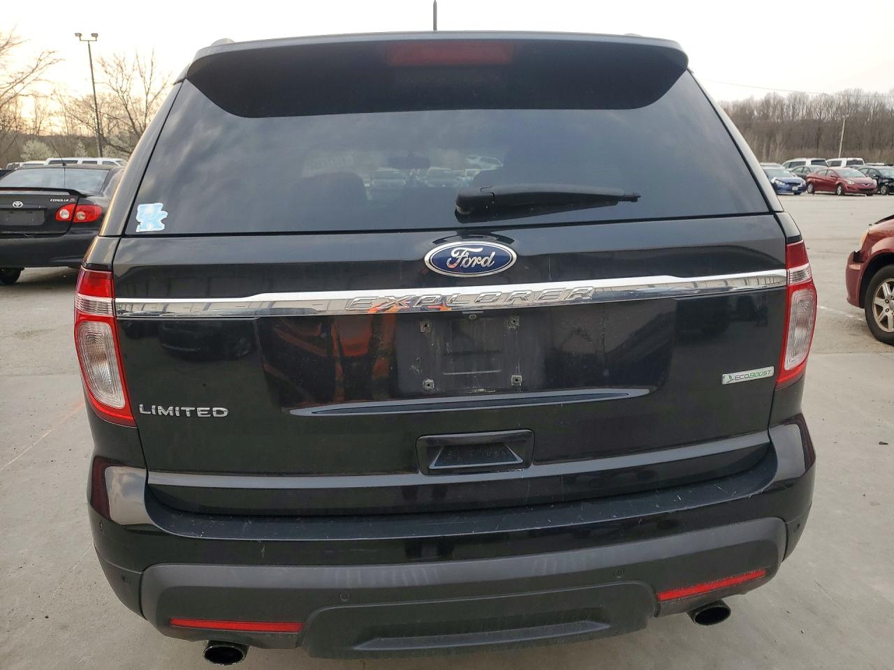 2012 Ford Explorer Limited Black vin: 1FMHK7F9XCGA01370