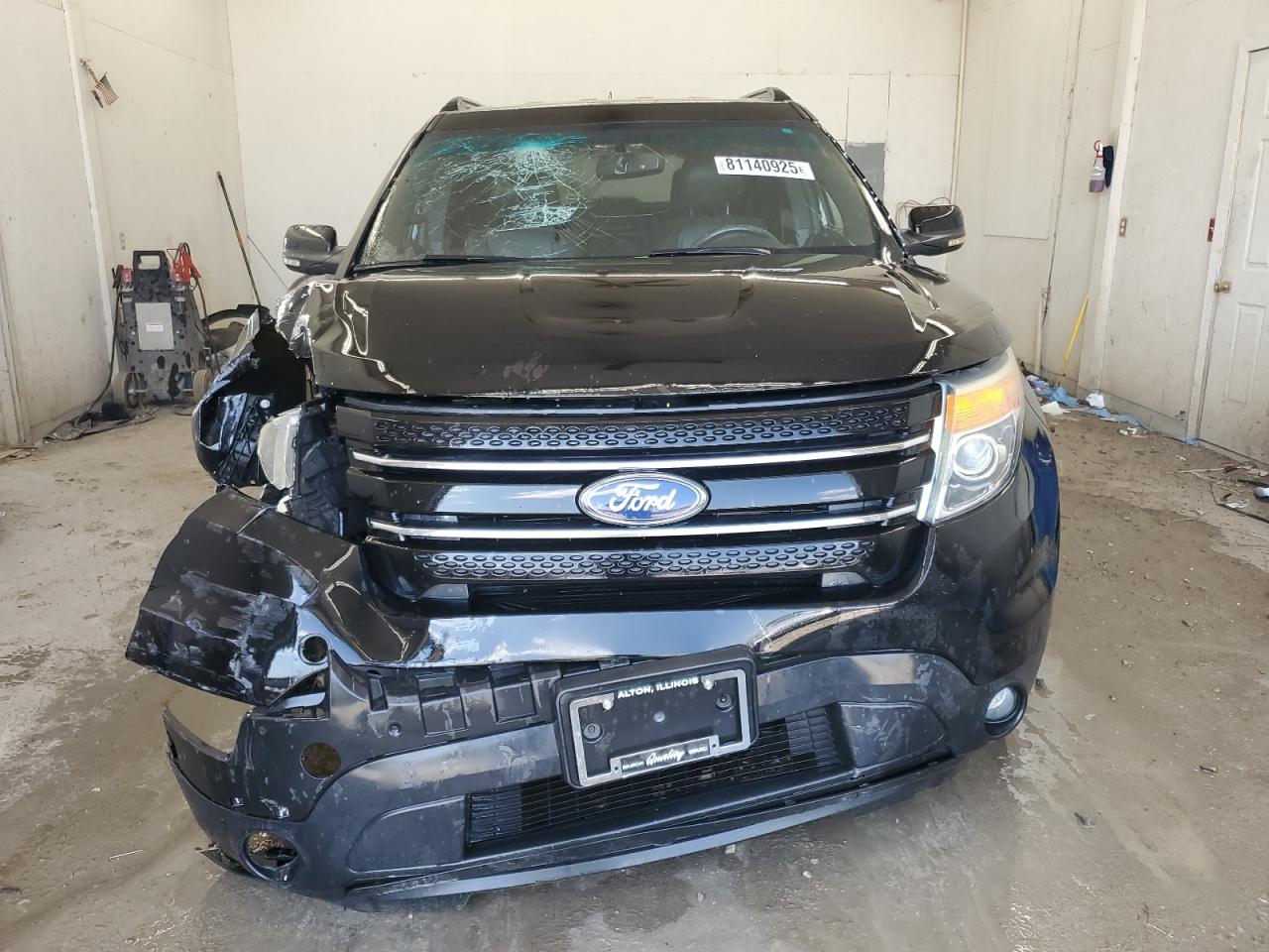 2012 Ford Explorer Limited Black vin: 1FMHK7F9XCGA01689