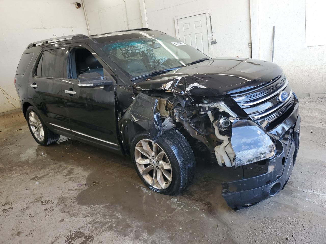 2012 Ford Explorer Limited Black vin: 1FMHK7F9XCGA01689