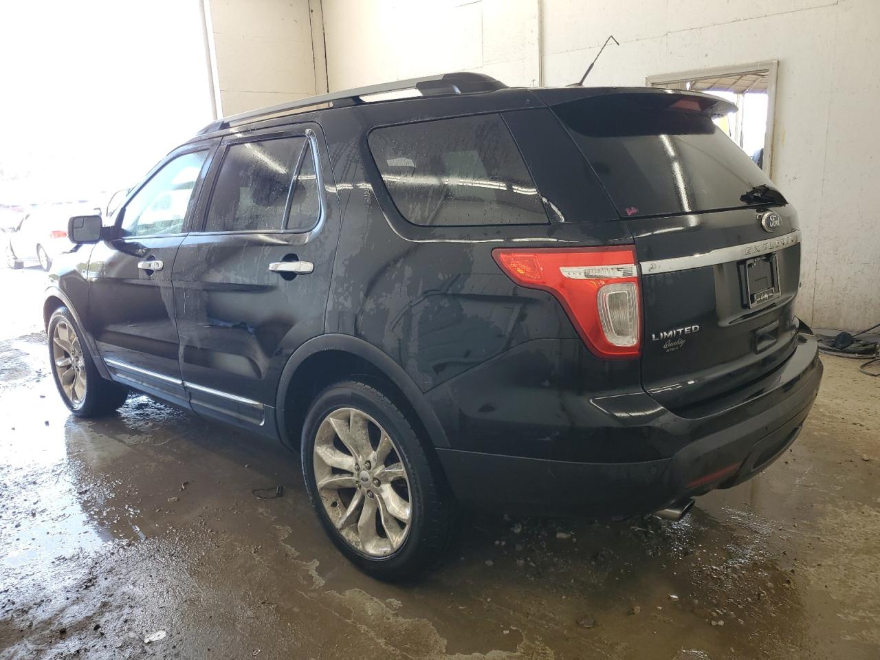 2012 Ford Explorer Limited Black vin: 1FMHK7F9XCGA01689