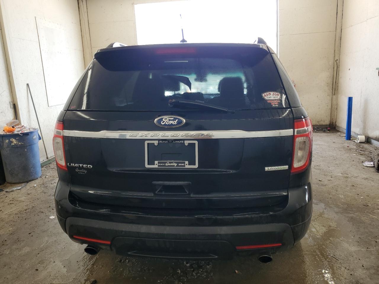 2012 Ford Explorer Limited Black vin: 1FMHK7F9XCGA01689