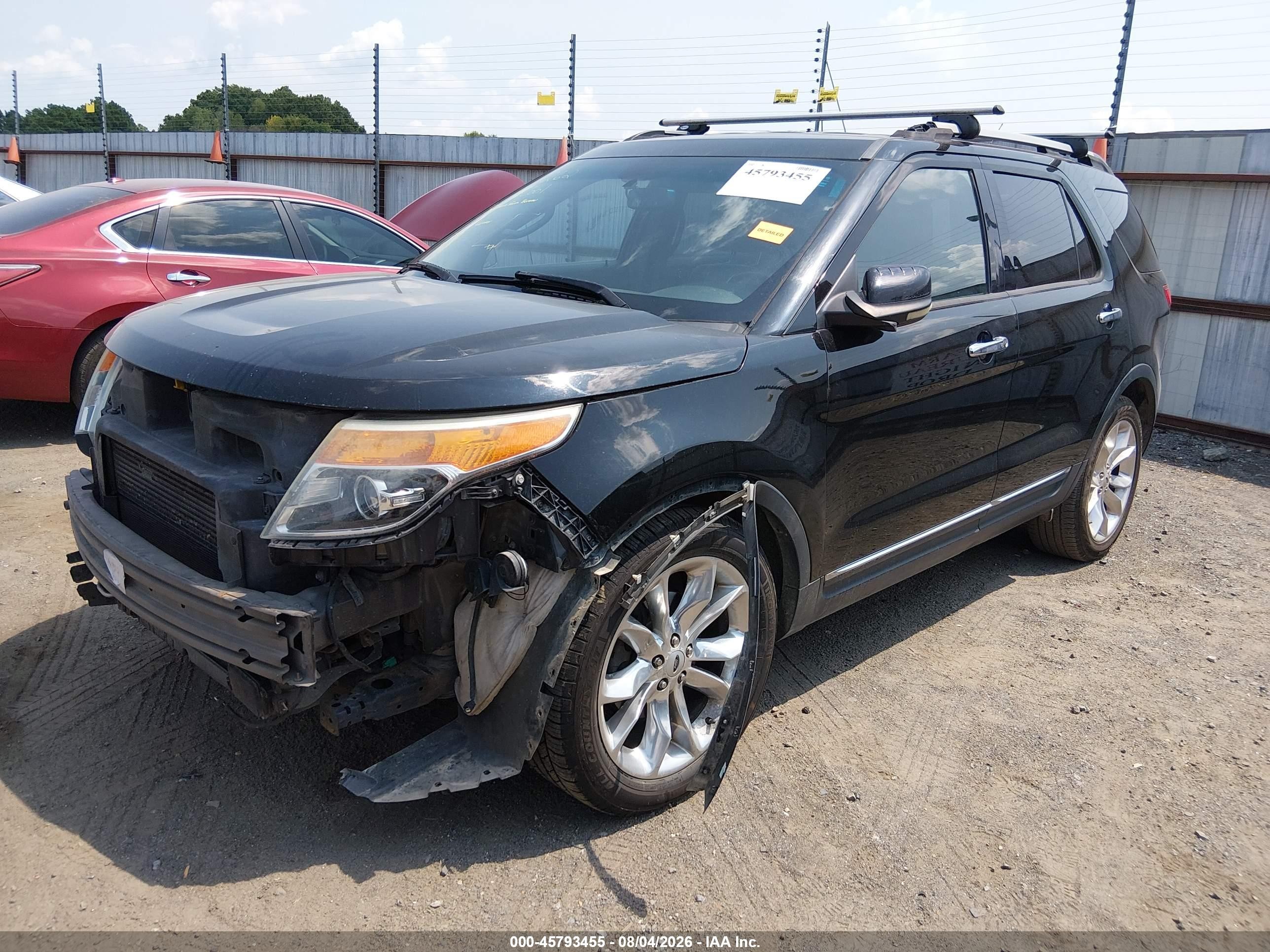 2012 Ford Explorer Limited Black vin: 1FMHK7F9XCGA43862