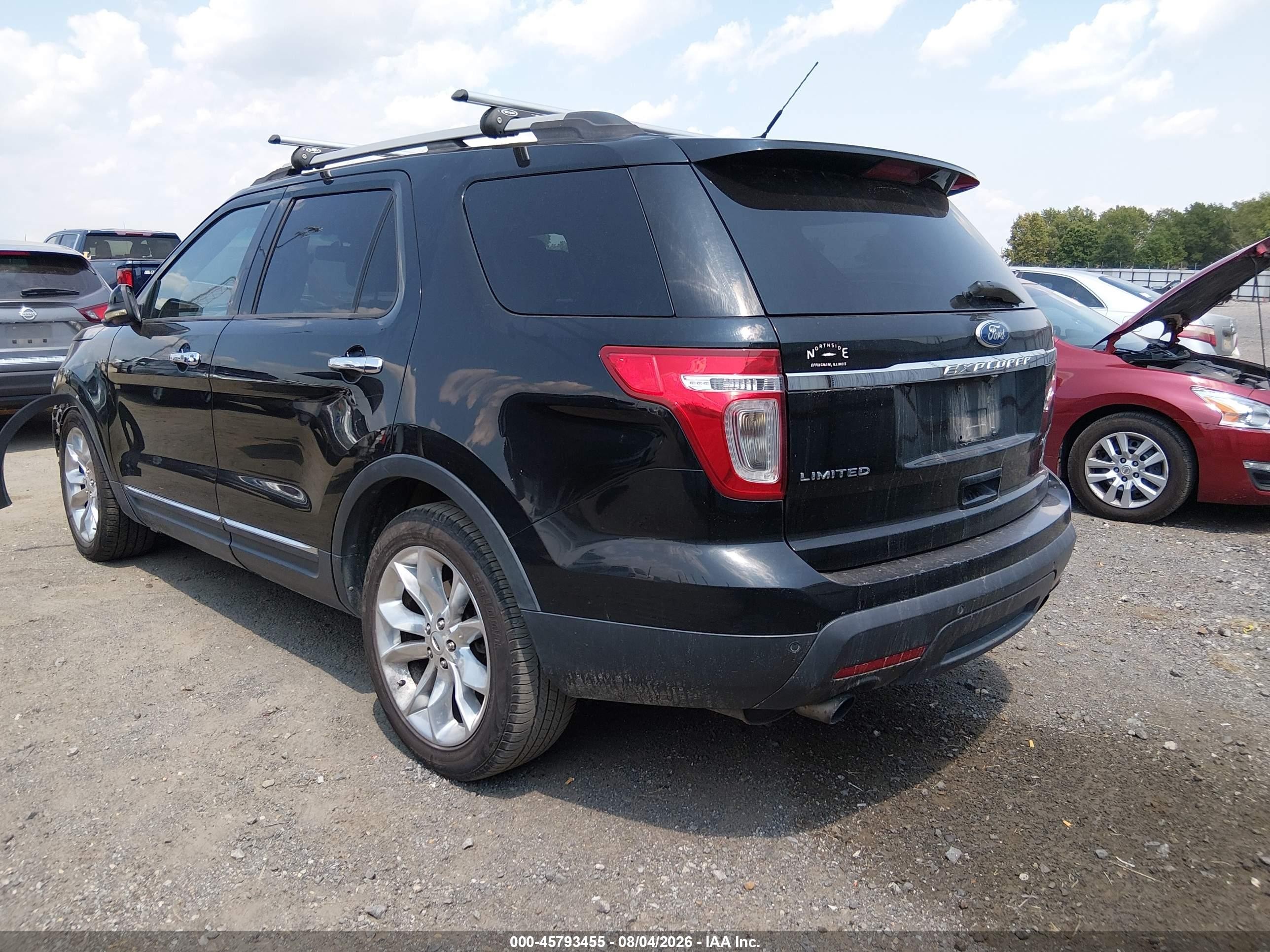 2012 Ford Explorer Limited Black vin: 1FMHK7F9XCGA43862