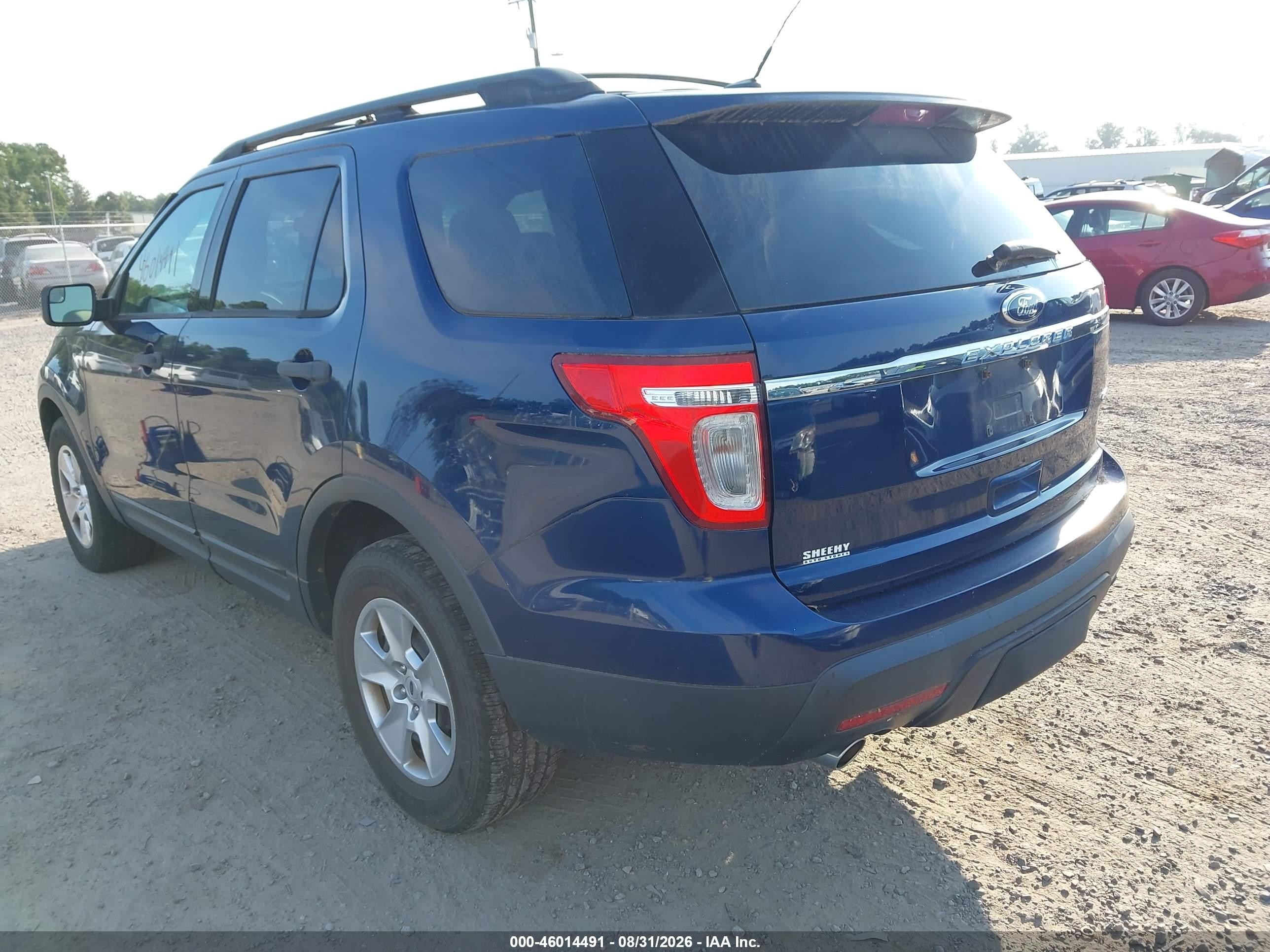2012 Ford Explorer   Blue vin: 1FMHK8B80CGA63444