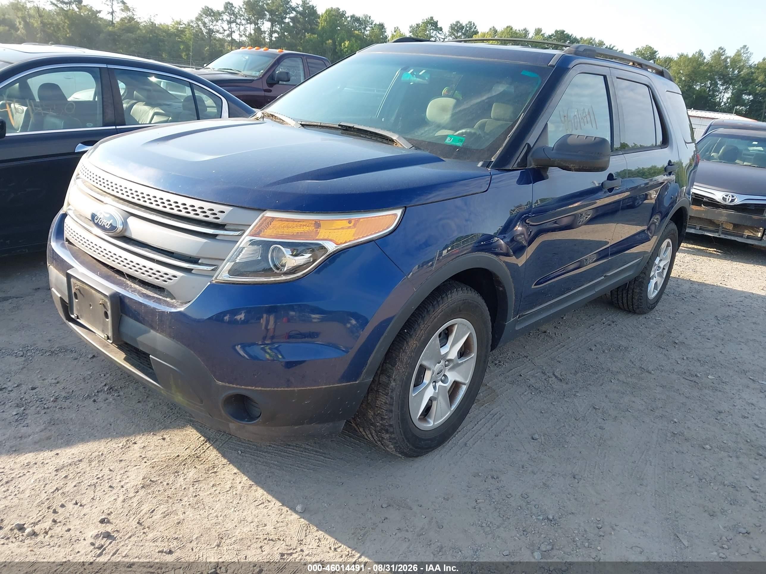 2012 Ford Explorer   Blue vin: 1FMHK8B80CGA63444