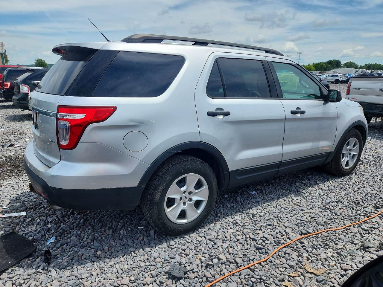 2012 Ford Explorer Silver vin: 1FMHK8B80CGA85539