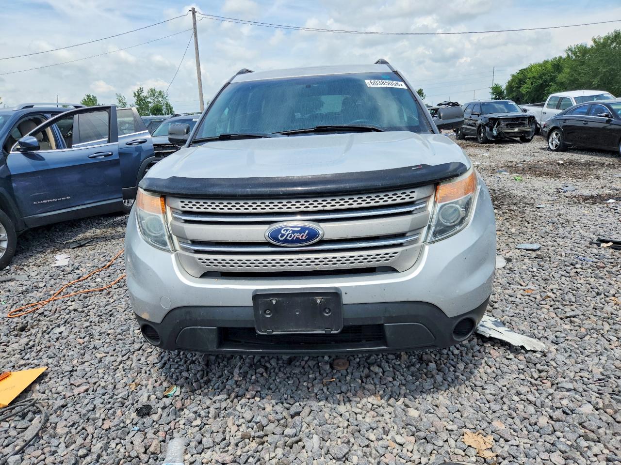 2012 Ford Explorer Silver vin: 1FMHK8B80CGA85539