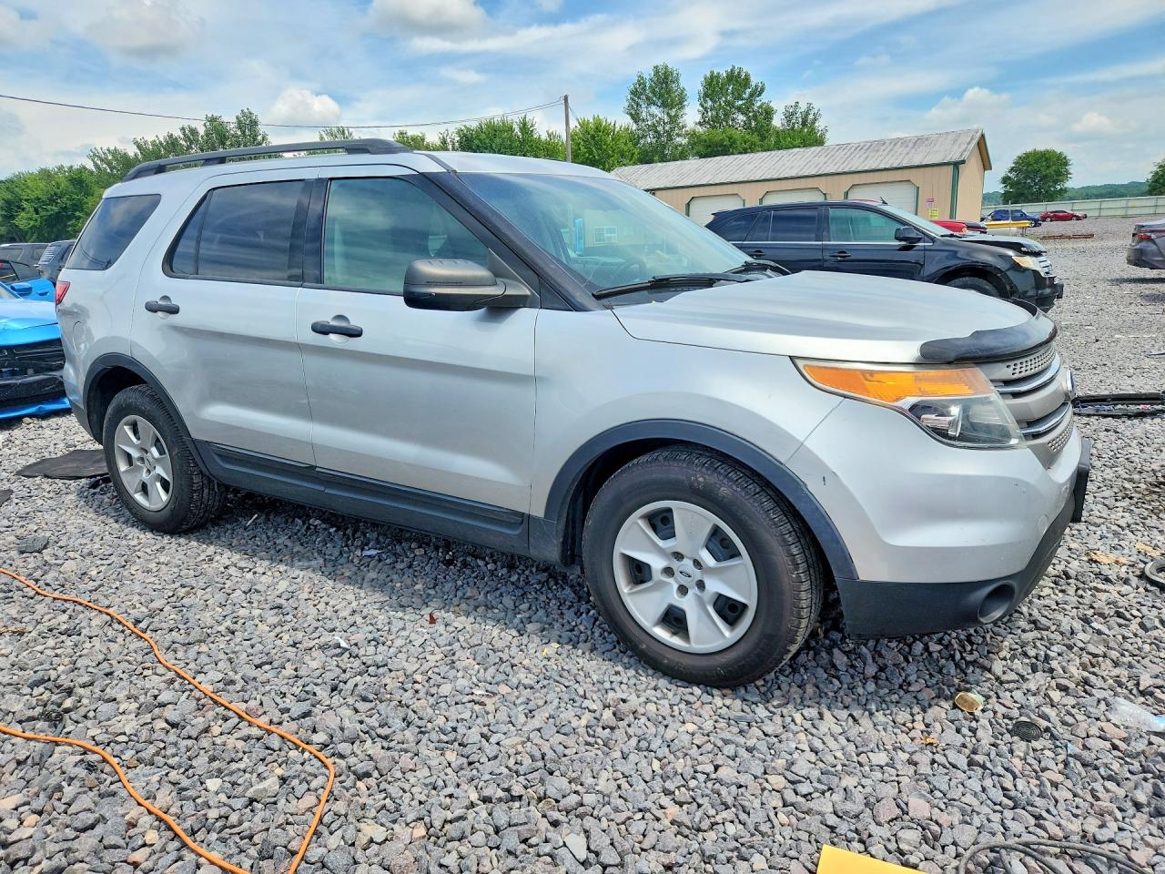 2012 Ford Explorer Silver vin: 1FMHK8B80CGA85539