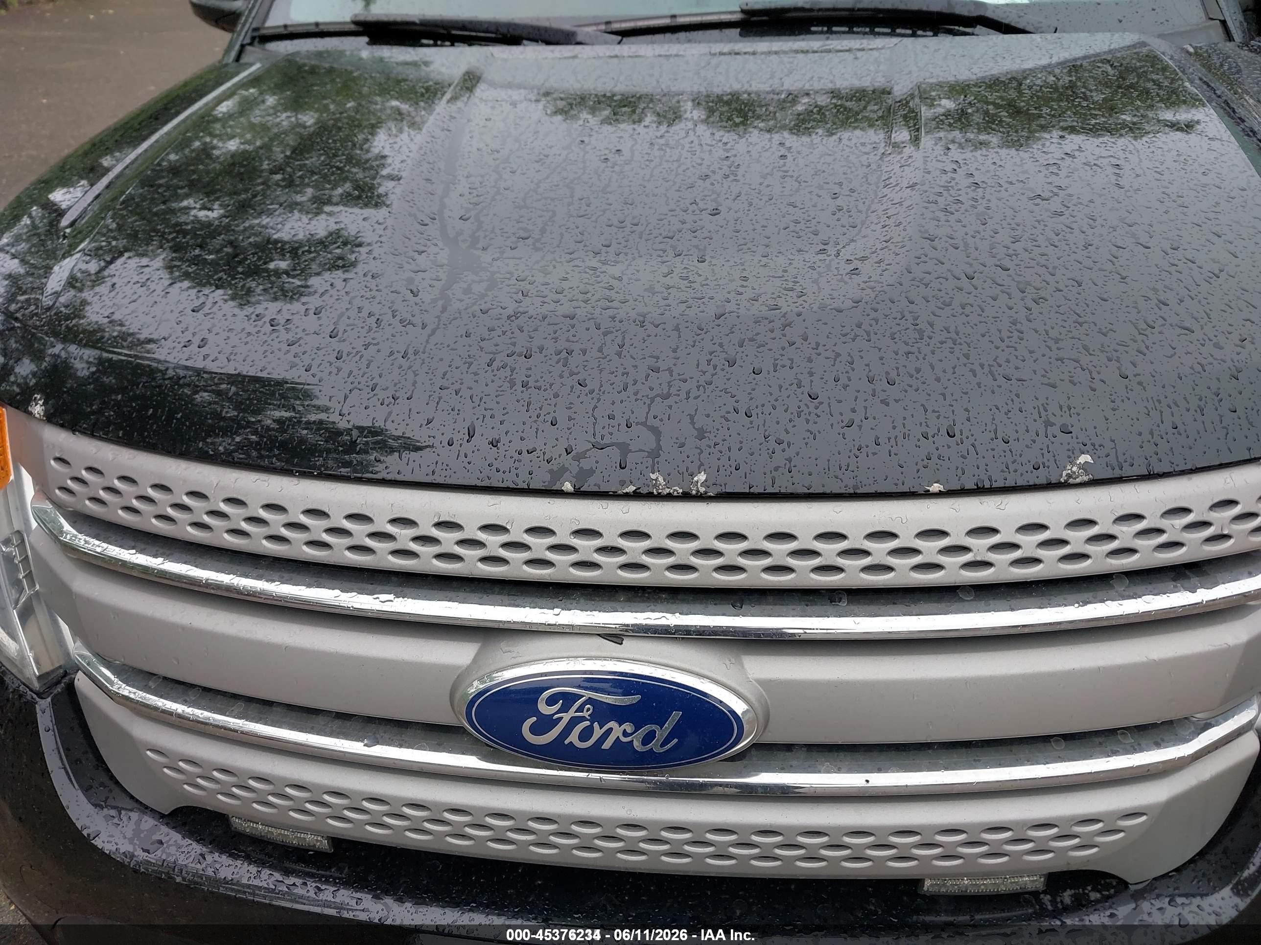 2012 Ford Explorer   Black vin: 1FMHK8B81CGA21445