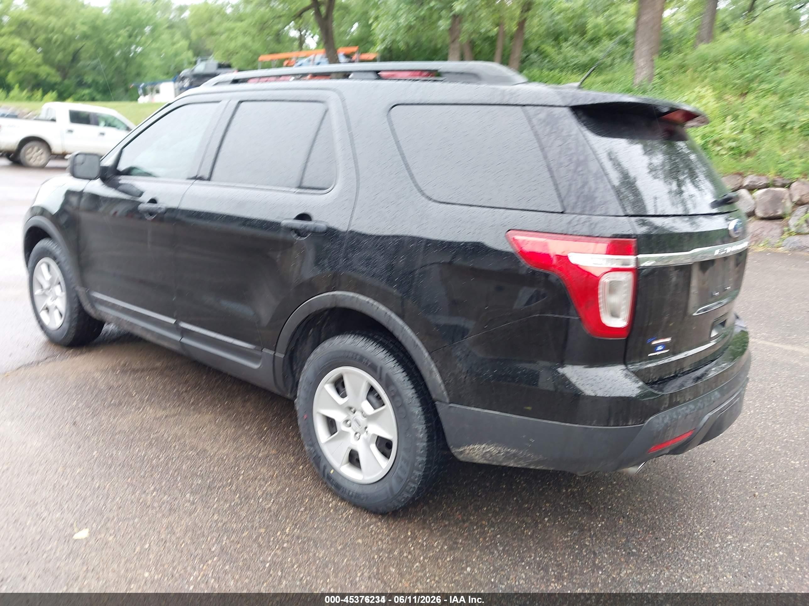 2012 Ford Explorer   Black vin: 1FMHK8B81CGA21445