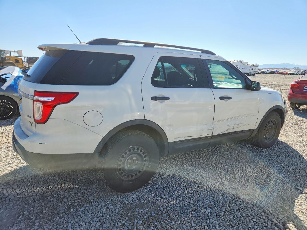 2012 Ford Explorer White vin: 1FMHK8B81CGA60620