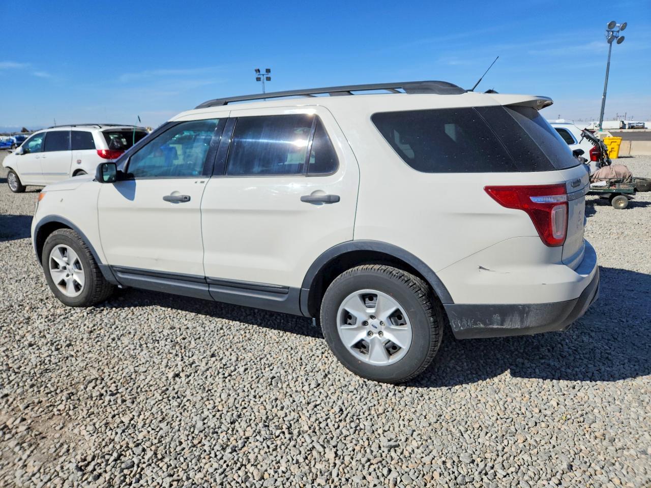 2012 Ford Explorer White vin: 1FMHK8B81CGA60620