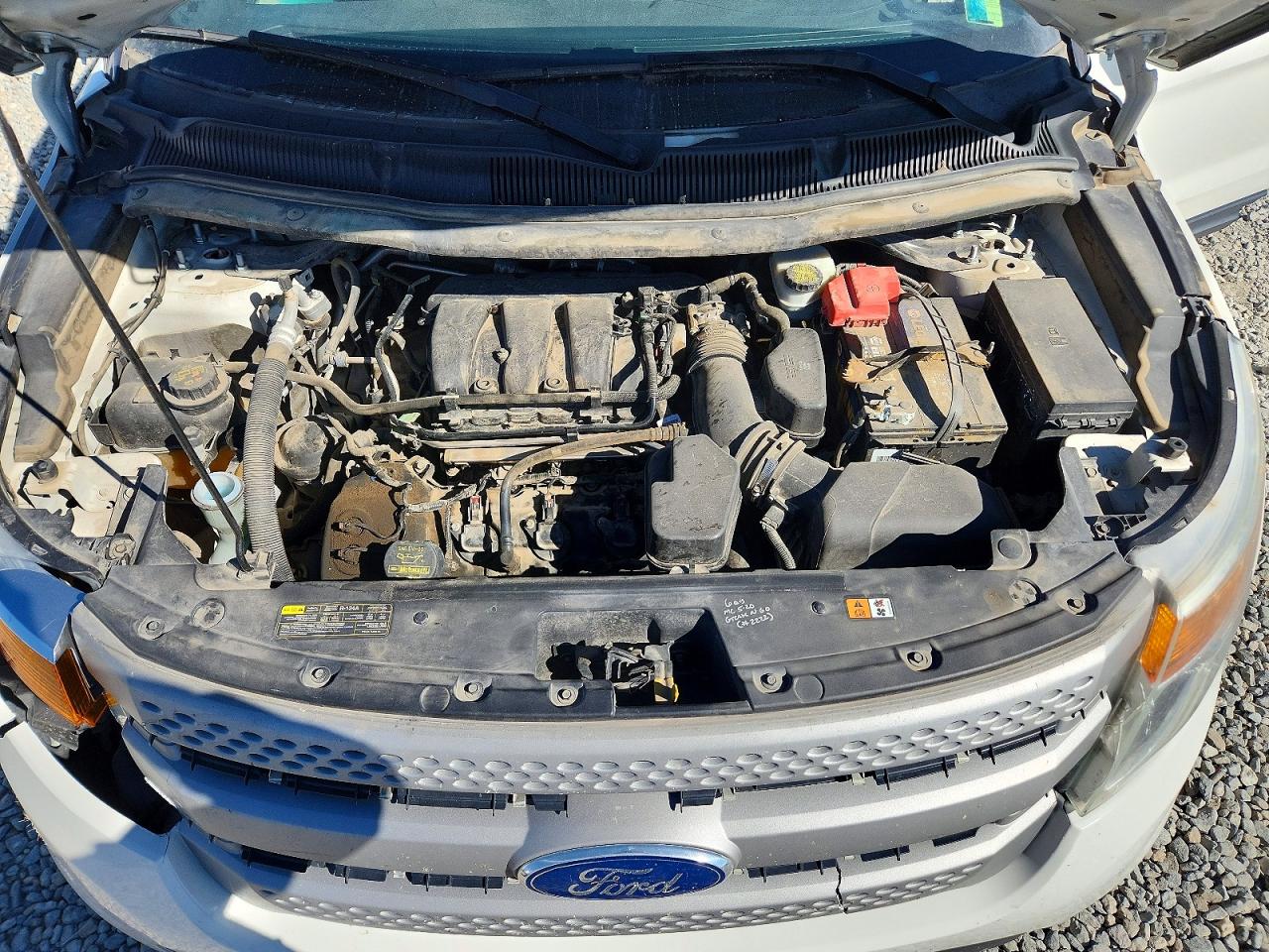 2012 Ford Explorer White vin: 1FMHK8B81CGA60620