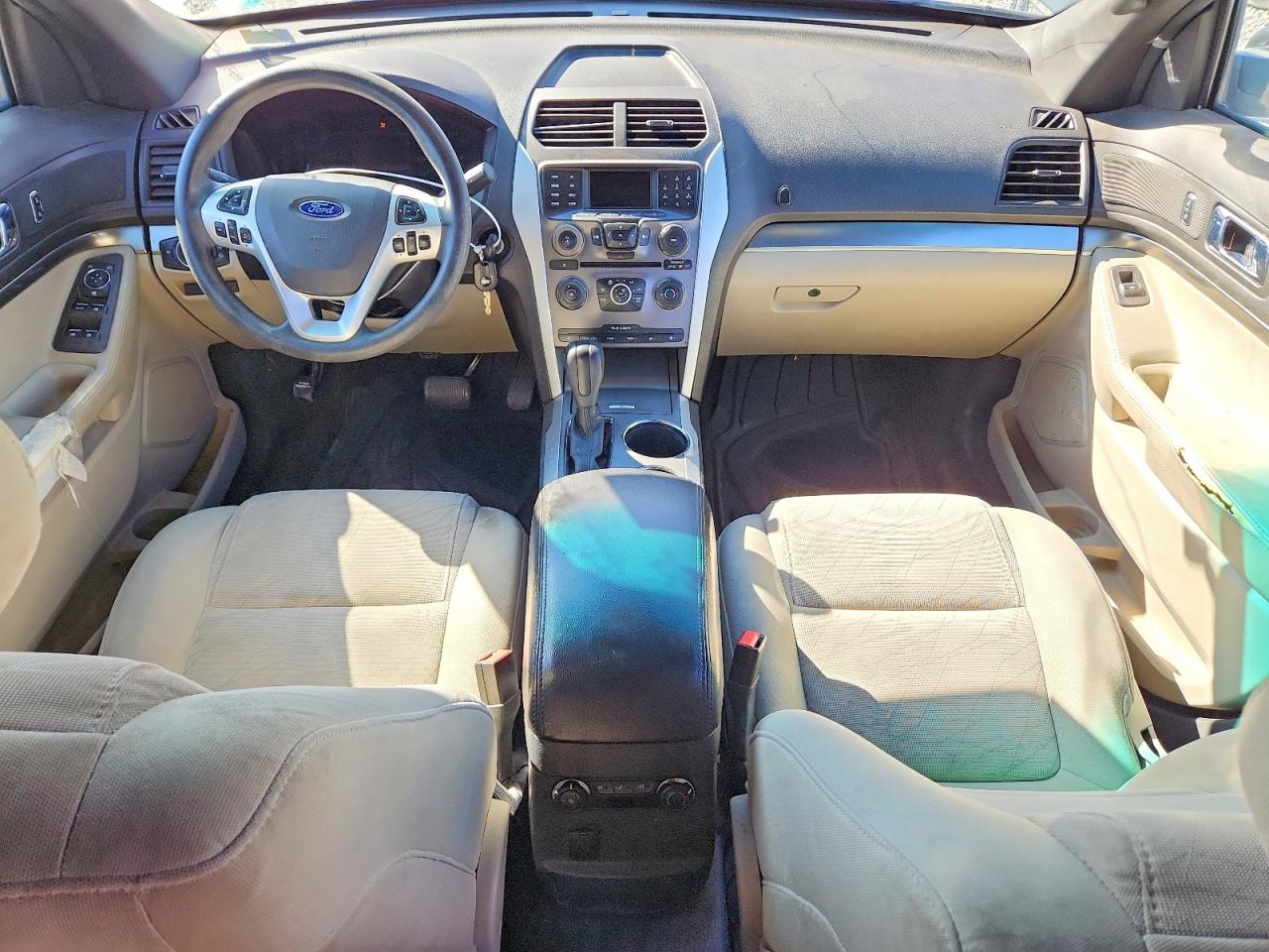 2012 Ford Explorer White vin: 1FMHK8B81CGA60620