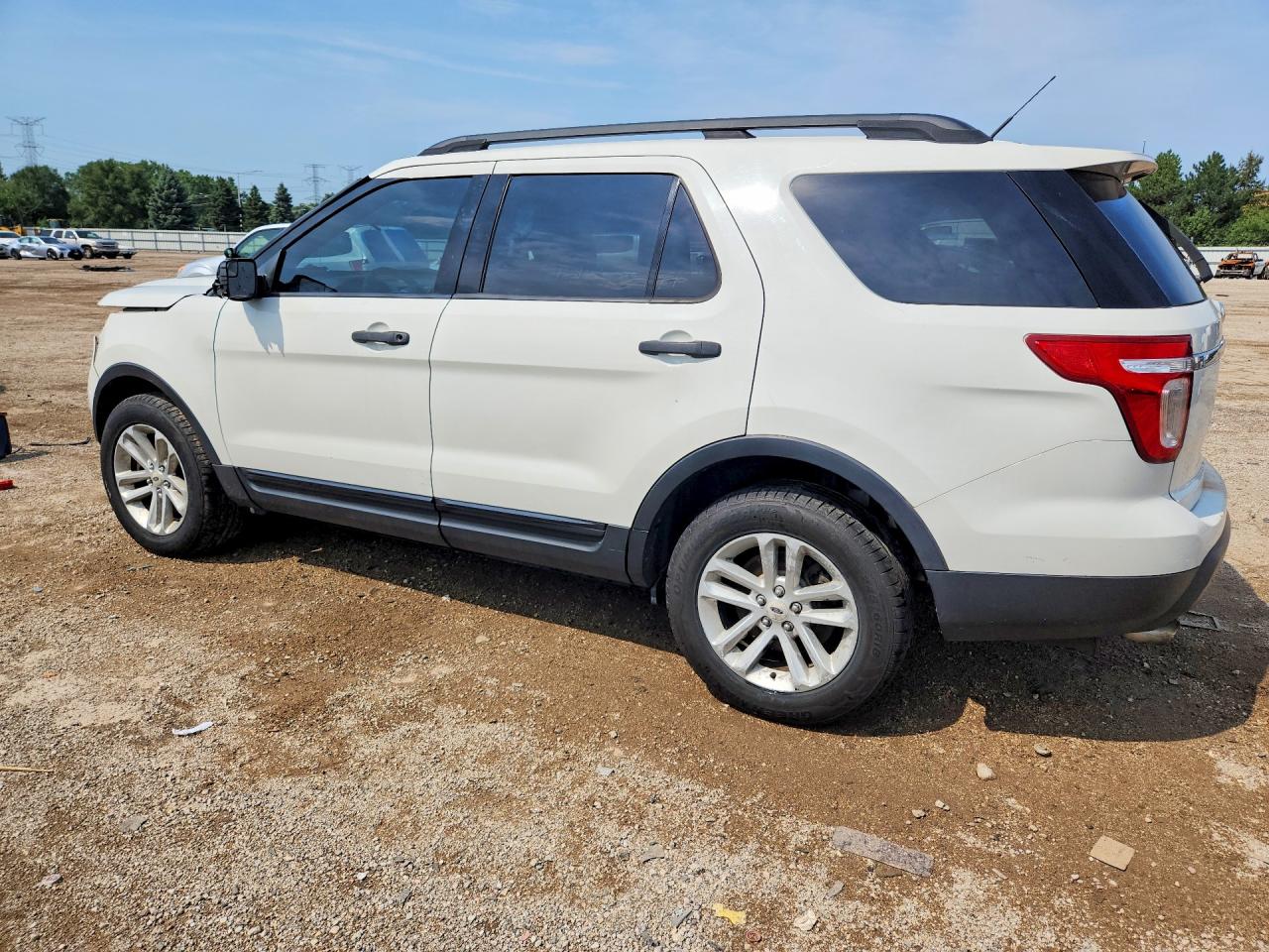 2011 Ford Explorer White vin: 1FMHK8B82BGA53934