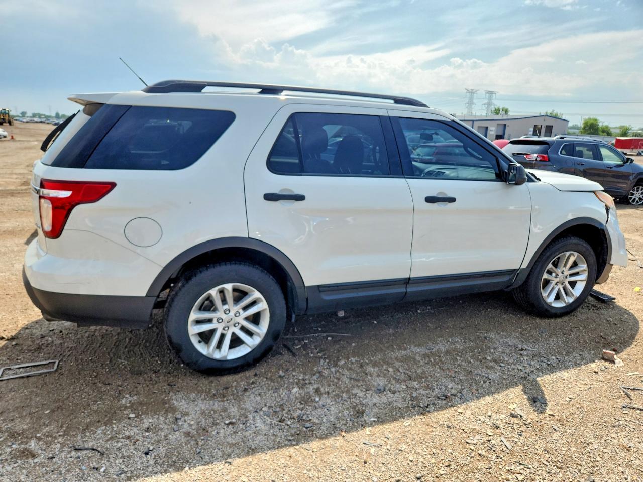 2011 Ford Explorer White vin: 1FMHK8B82BGA53934