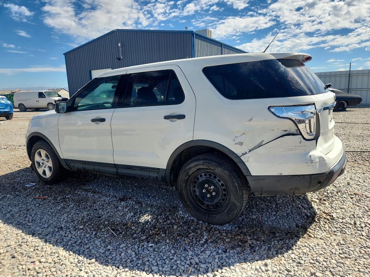 2011 Ford Explorer White vin: 1FMHK8B82BGA54128