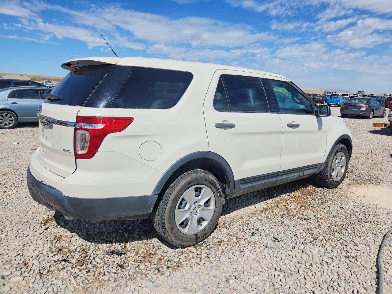 2011 Ford Explorer White vin: 1FMHK8B82BGA54128