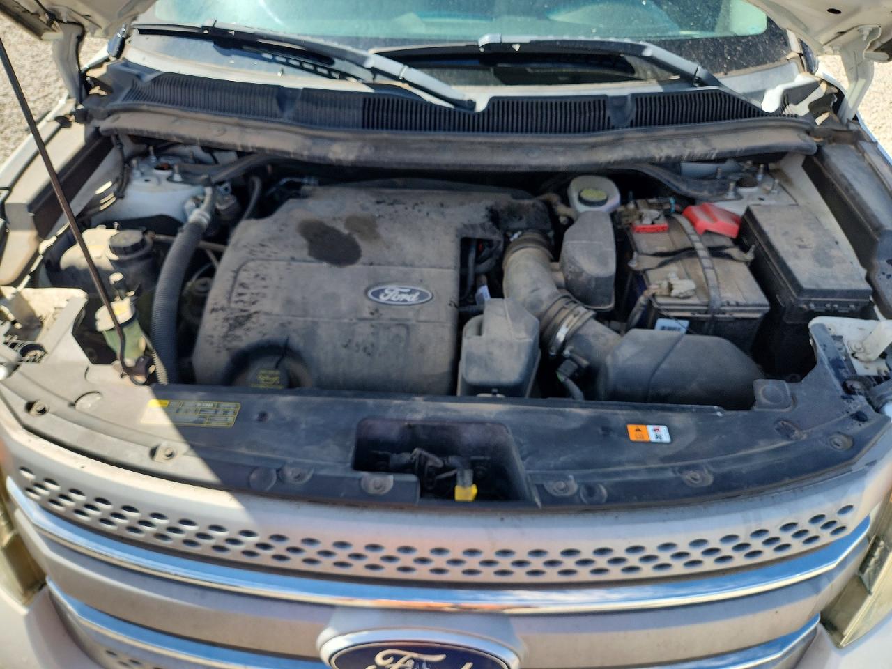 2011 Ford Explorer White vin: 1FMHK8B82BGA54128