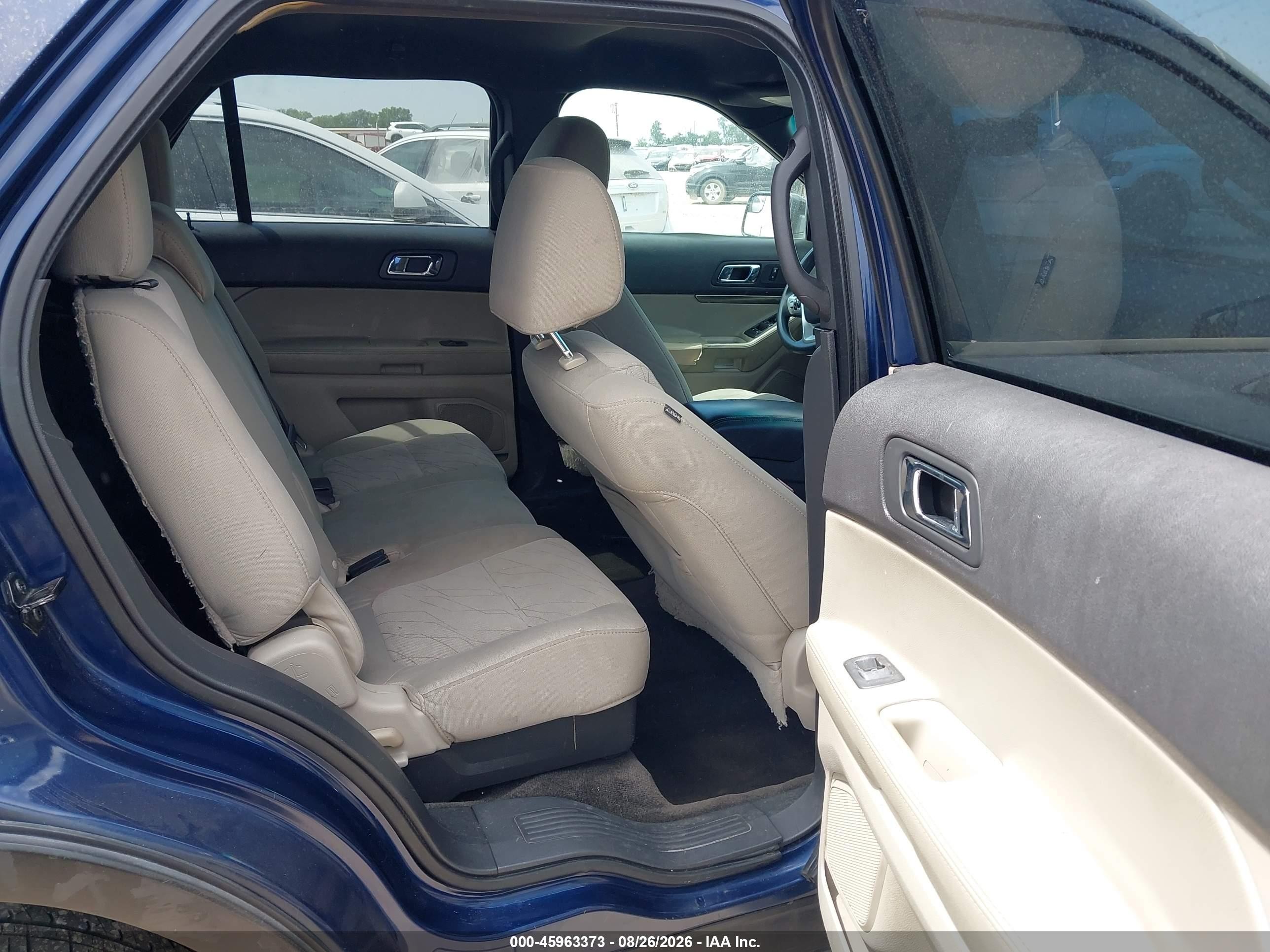 2012 Ford Explorer   Blue vin: 1FMHK8B82CGA27447