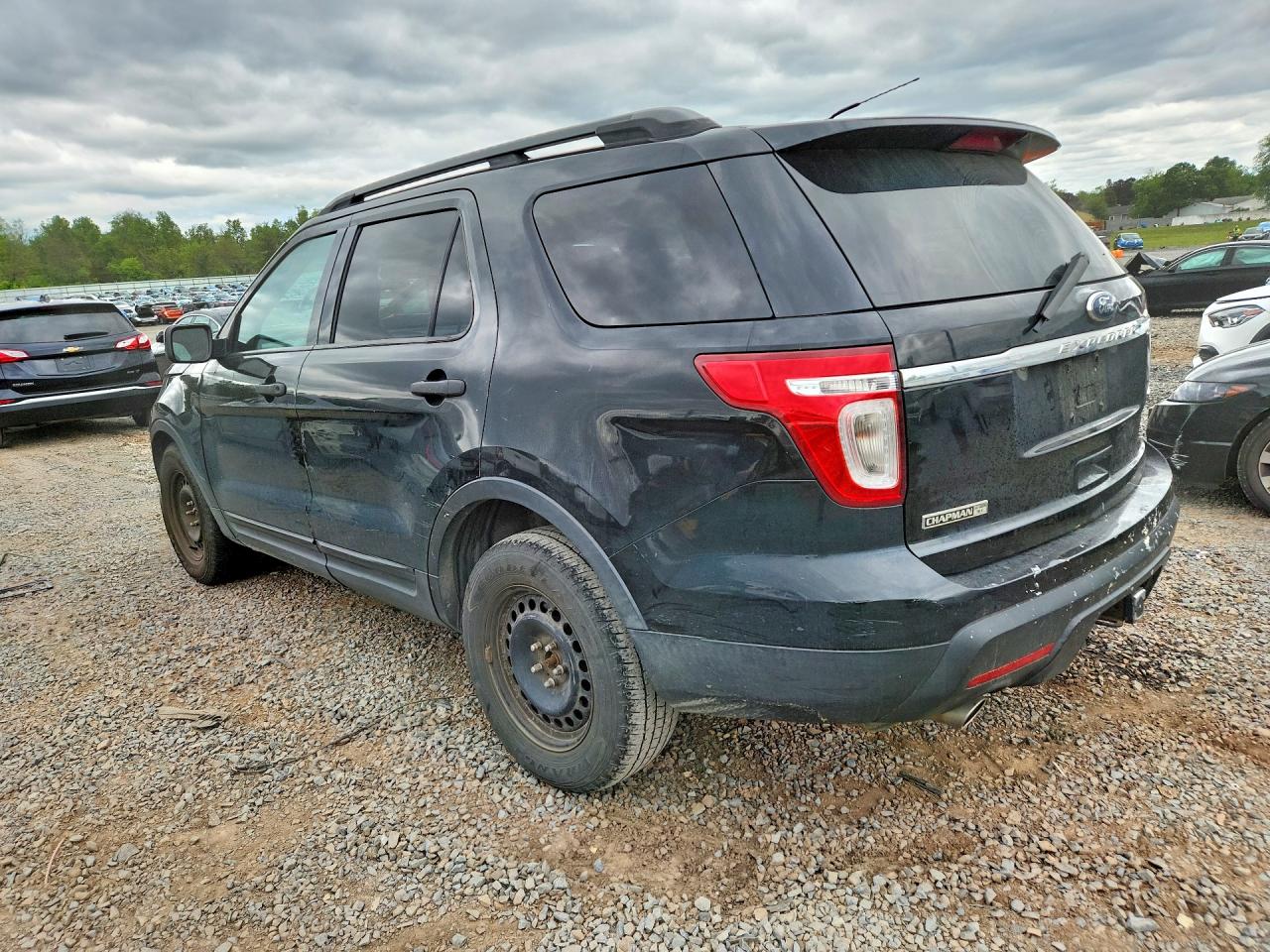 2012 Ford Explorer Black vin: 1FMHK8B82CGA46631