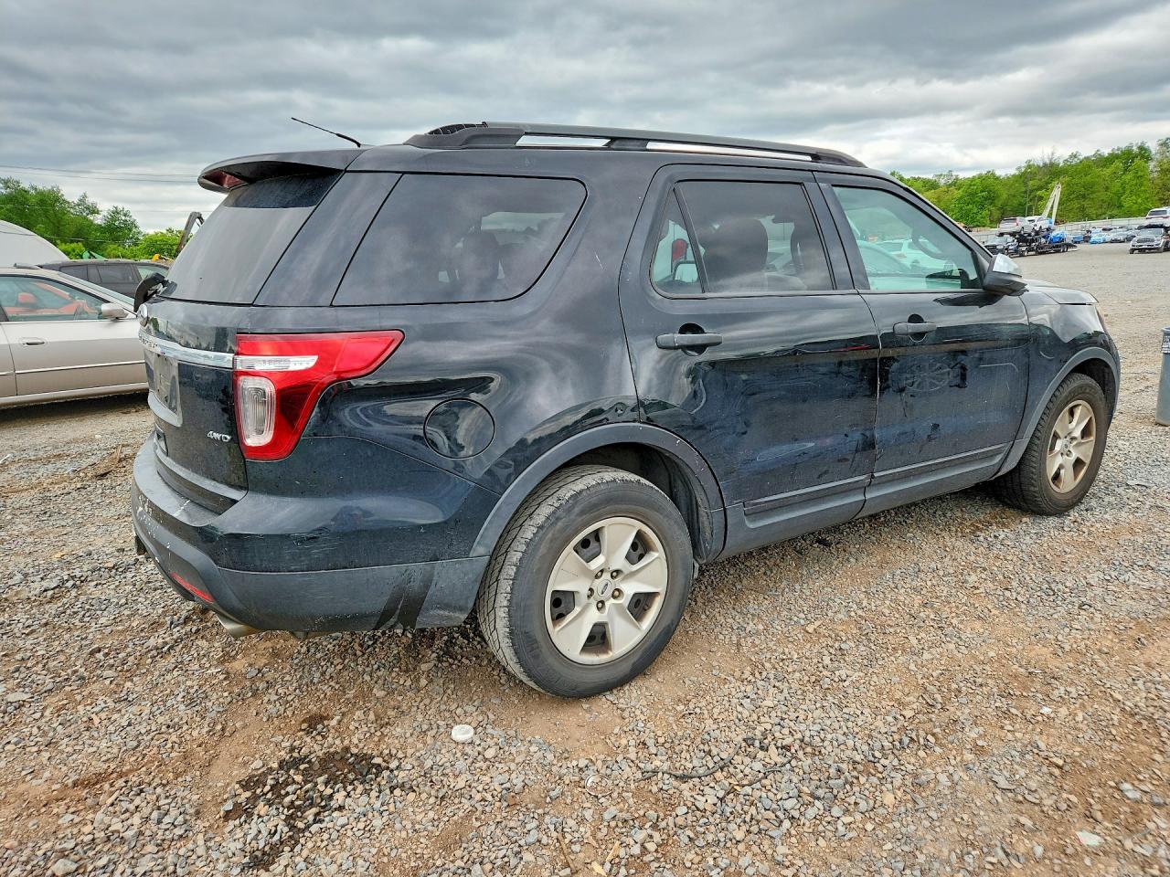 2012 Ford Explorer Black vin: 1FMHK8B82CGA46631