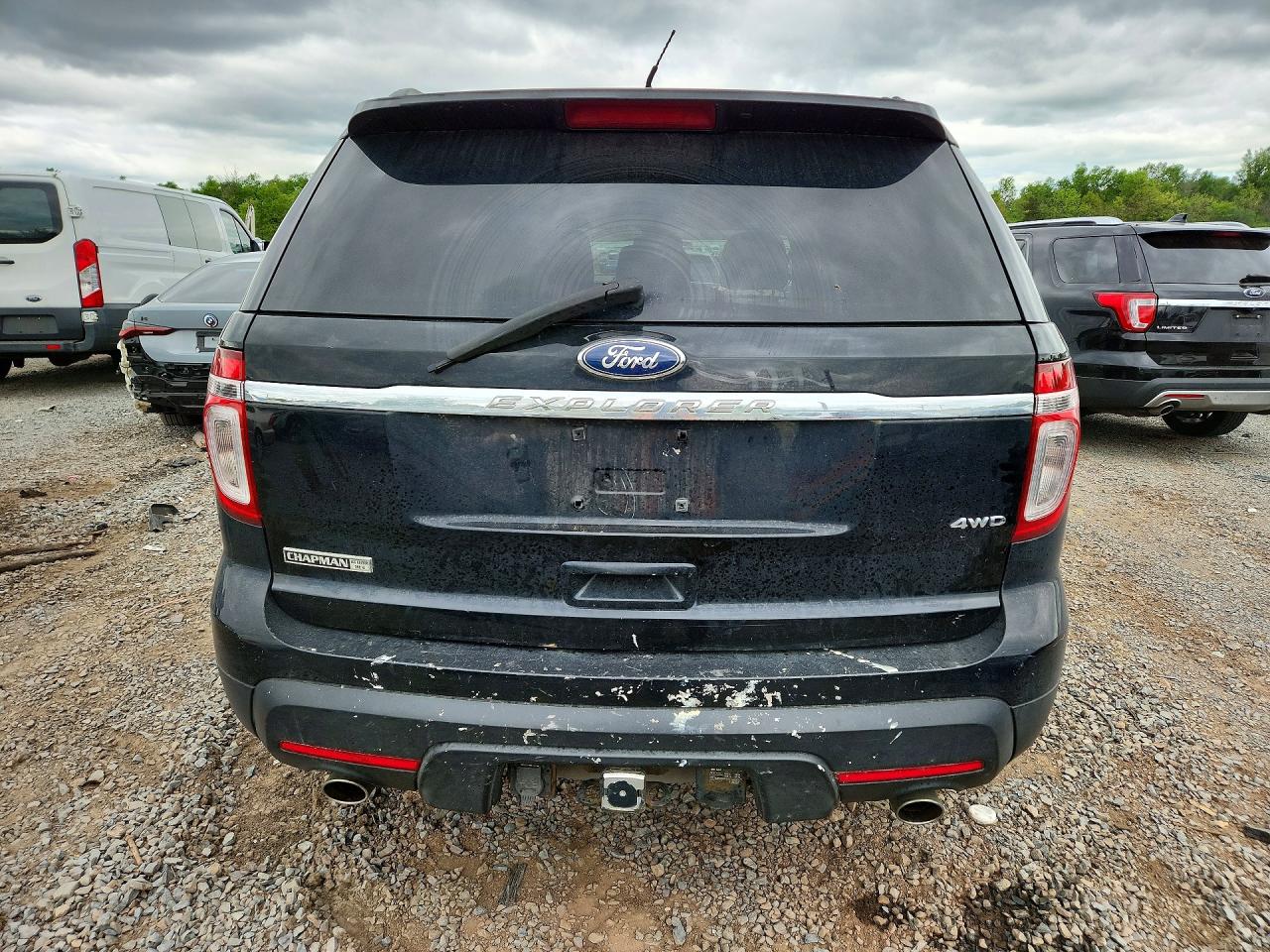 2012 Ford Explorer Black vin: 1FMHK8B82CGA46631